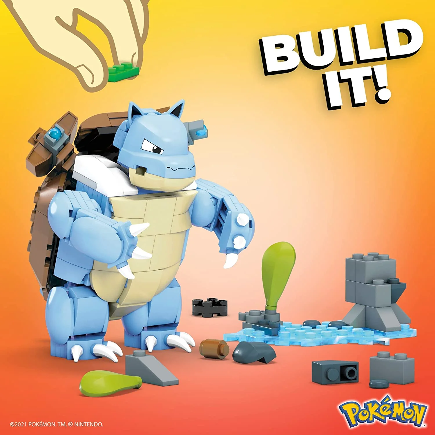 MEGA CONSTRUX Pokemon Blastoise FPM99 - Image 2