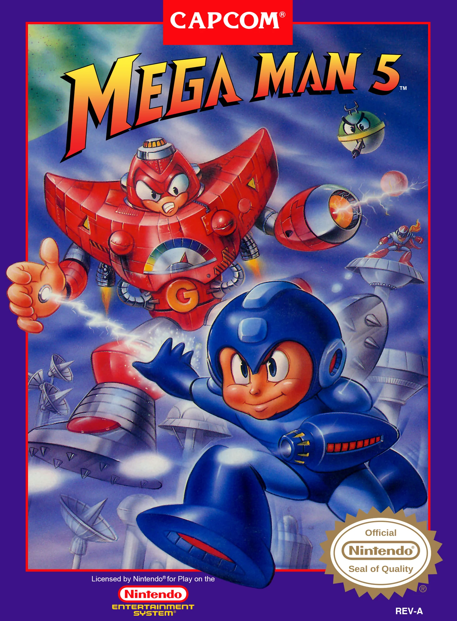 Mega Man 5 - NES