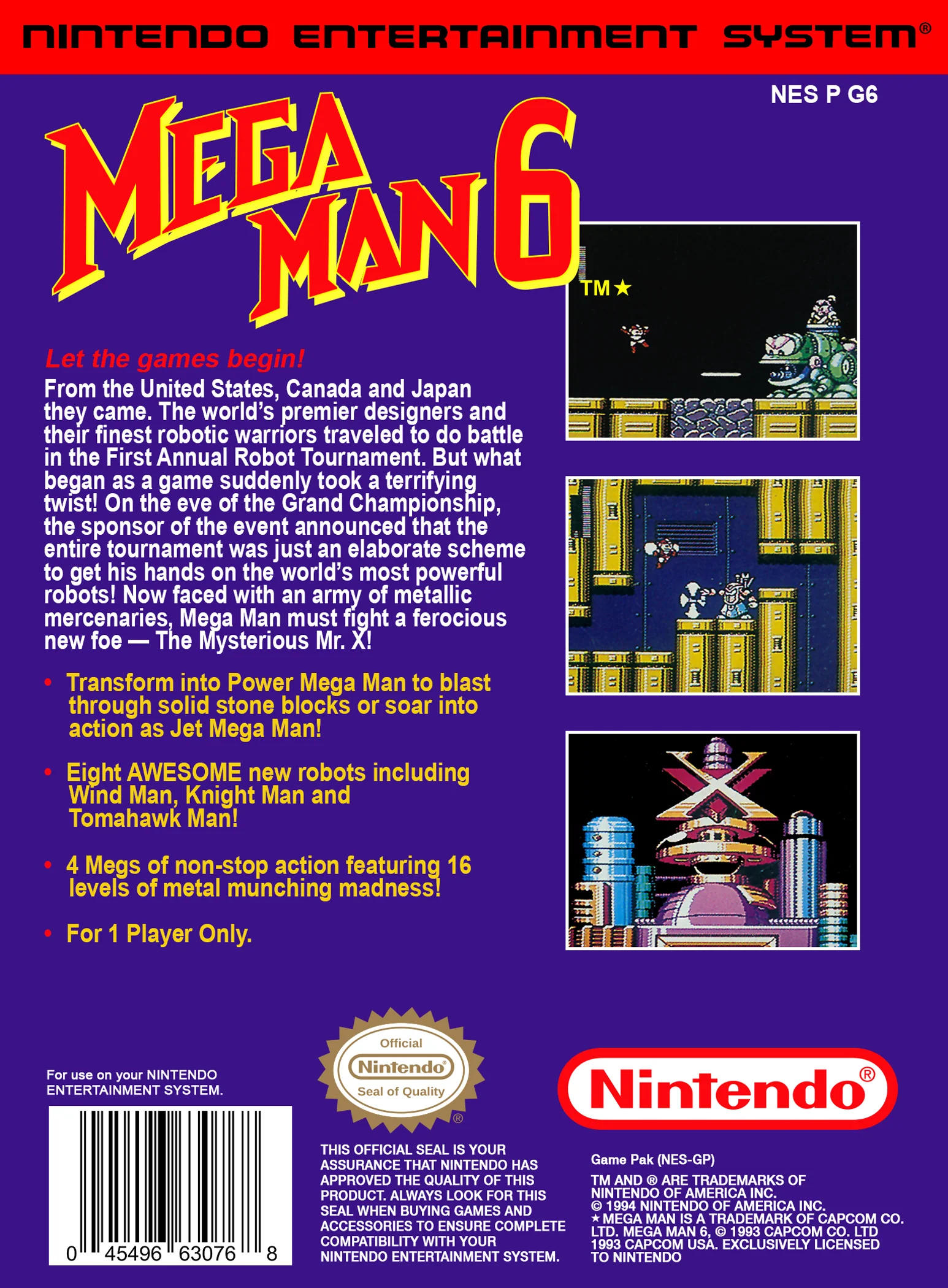 Mega Man 6 - NES - Image 2