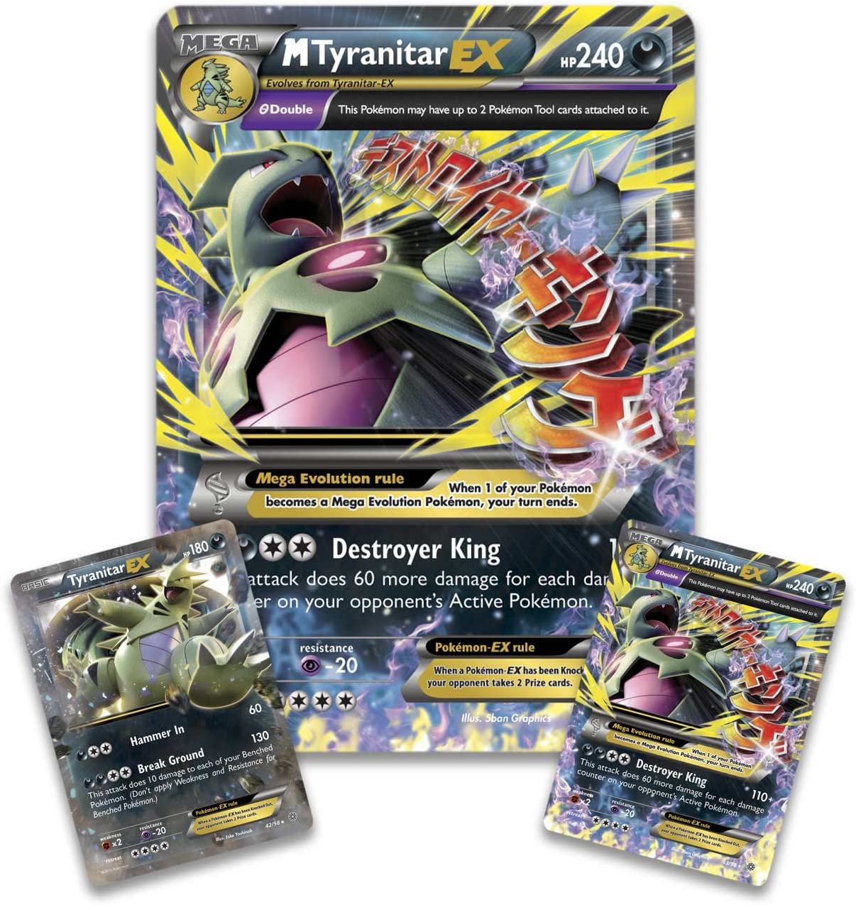 Pokemon TCG: Mega Tyranitar EX Premium Collection Box - Image 4