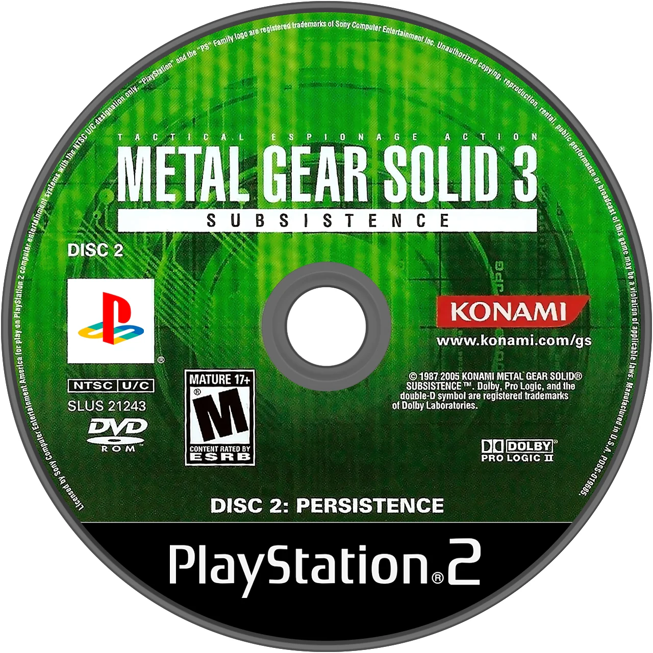 Metal Gear Solid 3: Subsistence [2 Discs] - PlayStation 2 - Image 4