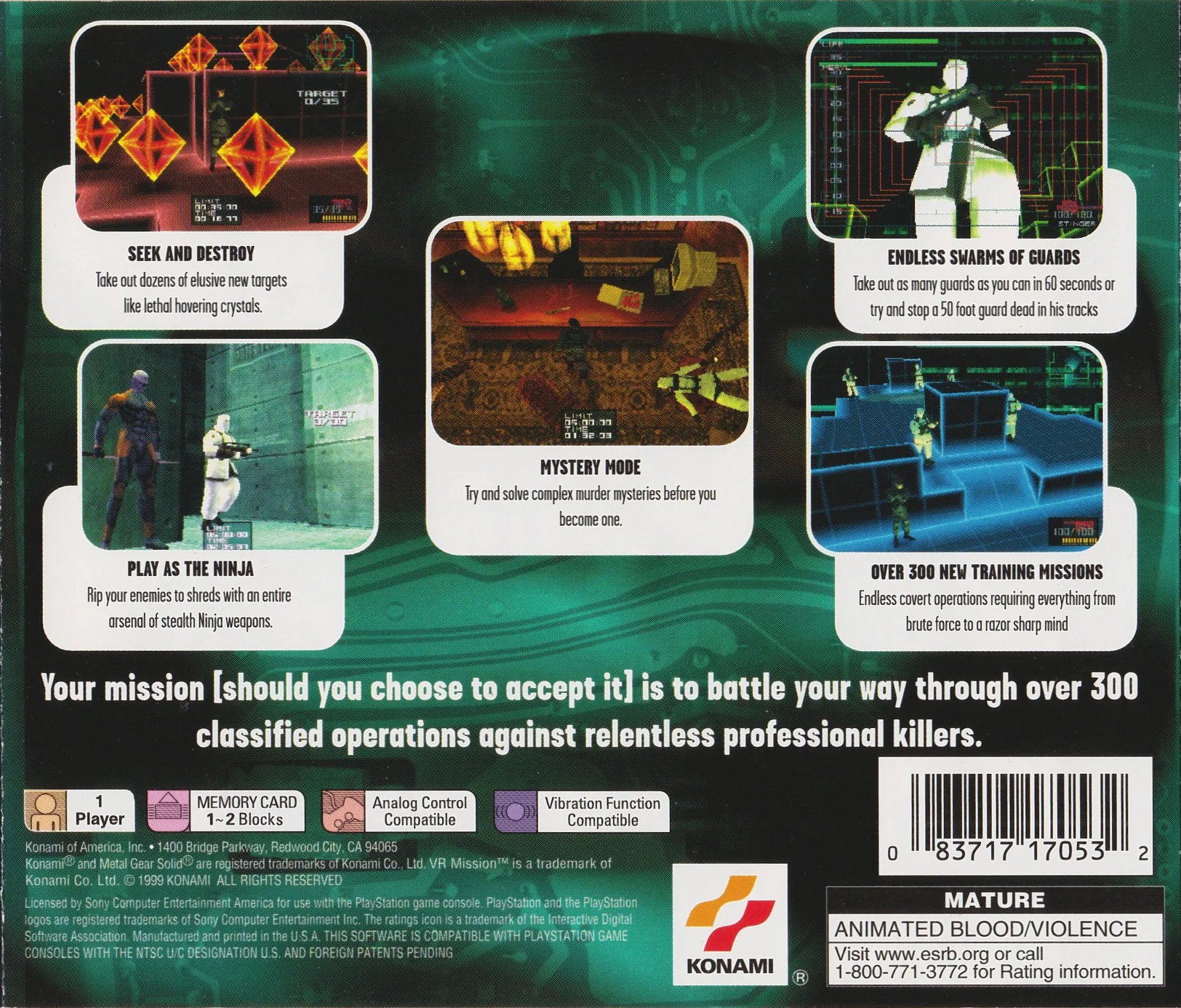 Metal Gear Solid VR Missions - PlayStation - Image 2
