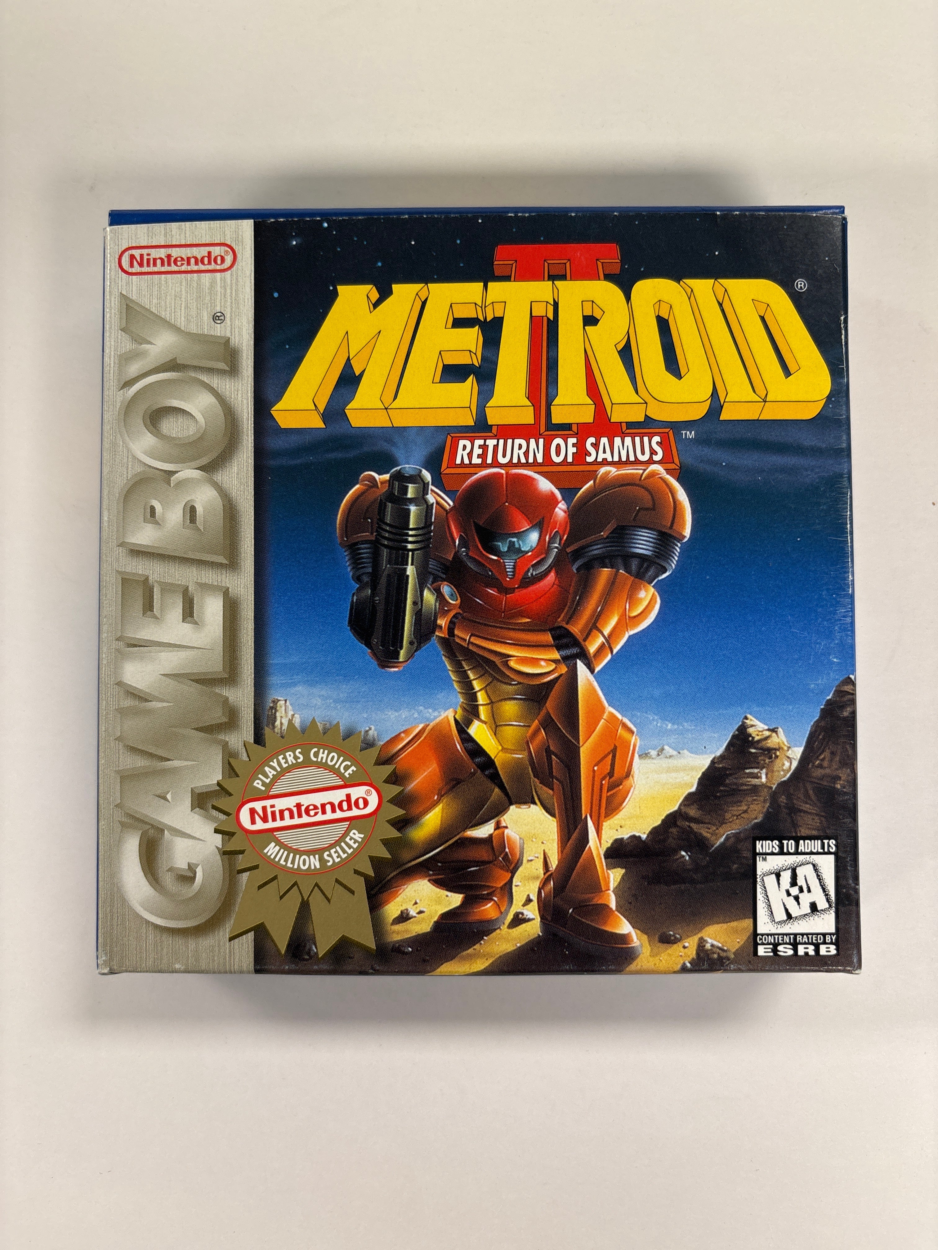 Metroid II: Return of Samus - Game Boy Box & Inserts Only No Game or Manual - Image 2