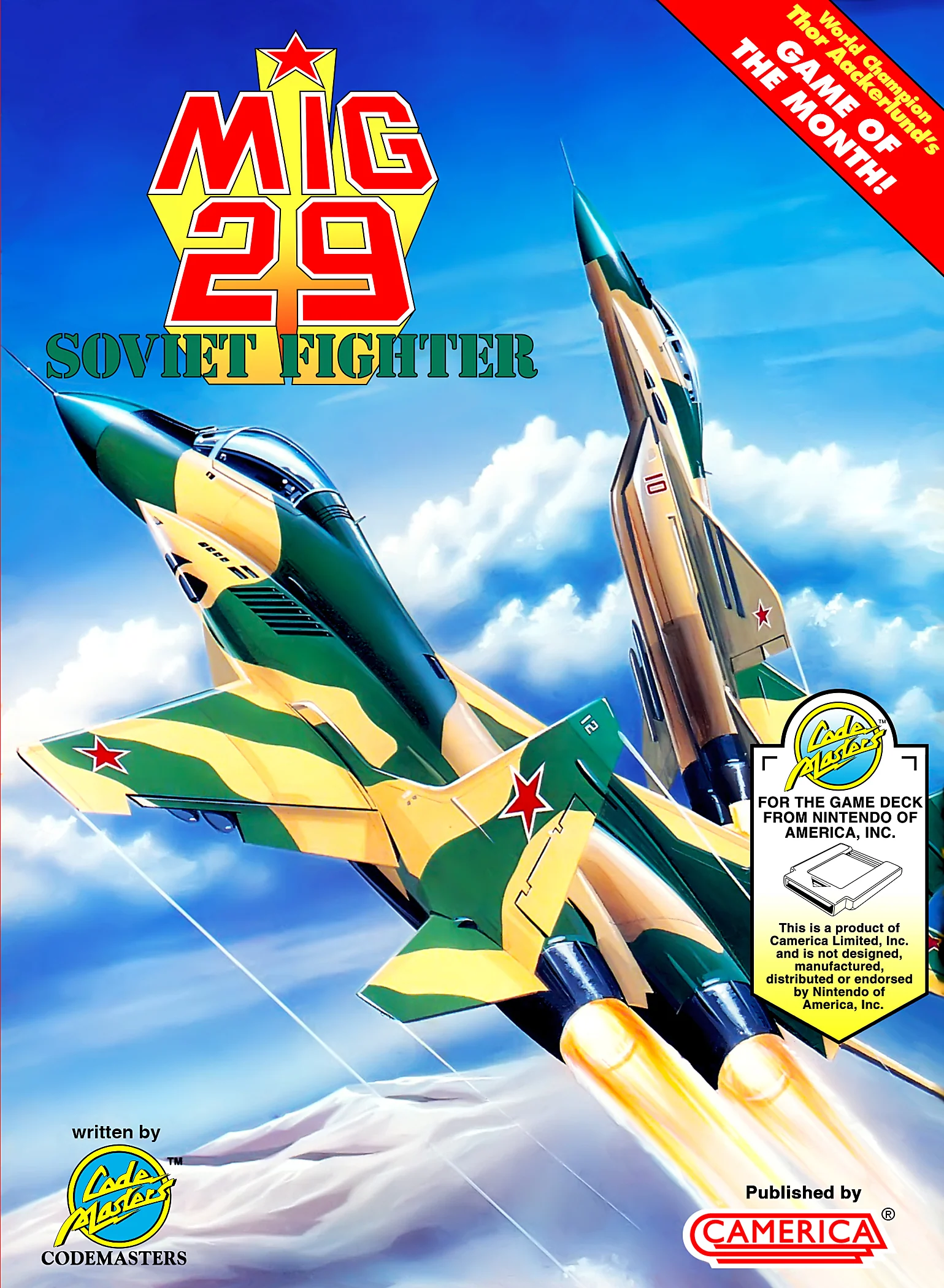 MIG-29: Soviet Fighter - NES