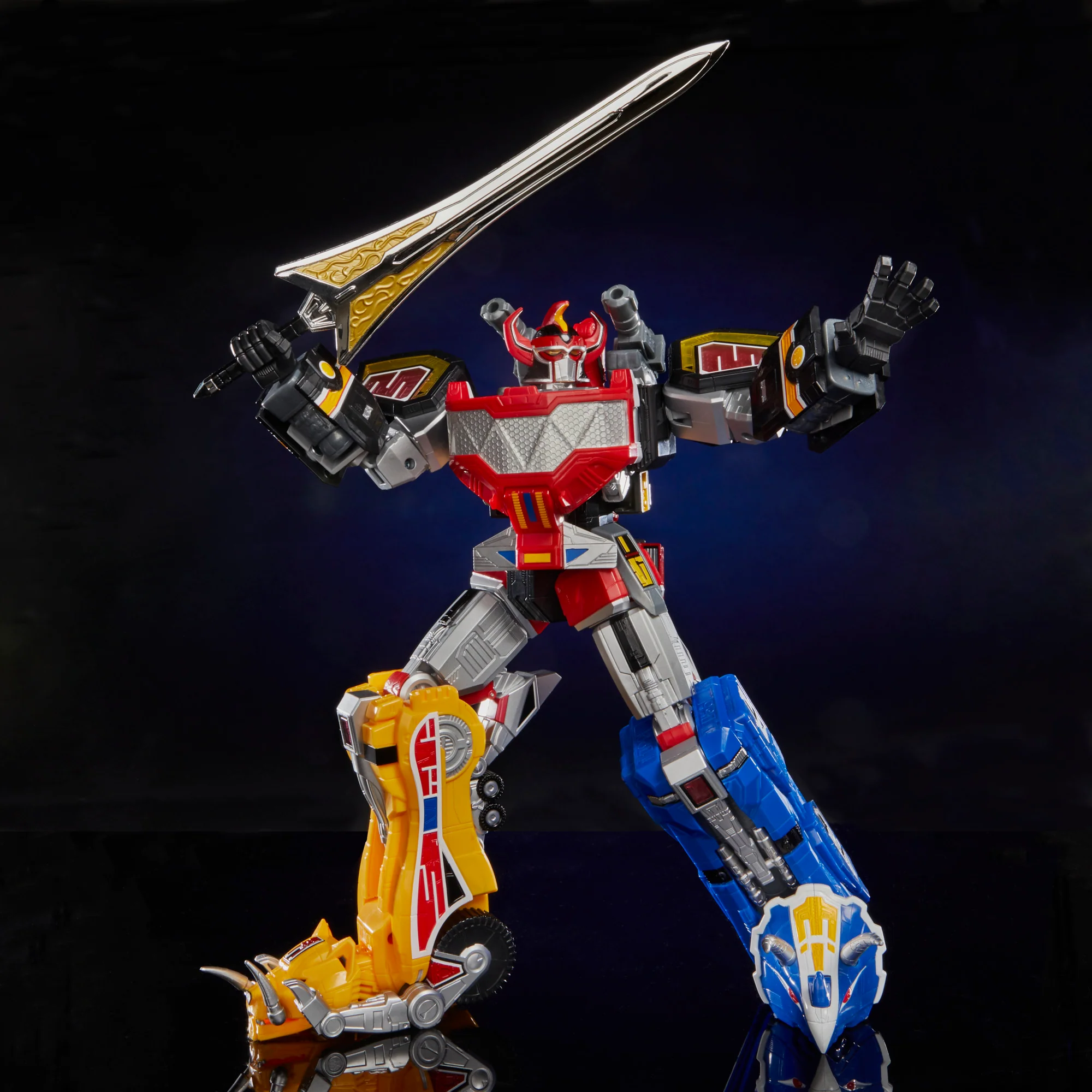 Power Rangers Lightning Collection Mighty Morphin Dino Megazord Zord Ascension Project 1:144 - Image 7