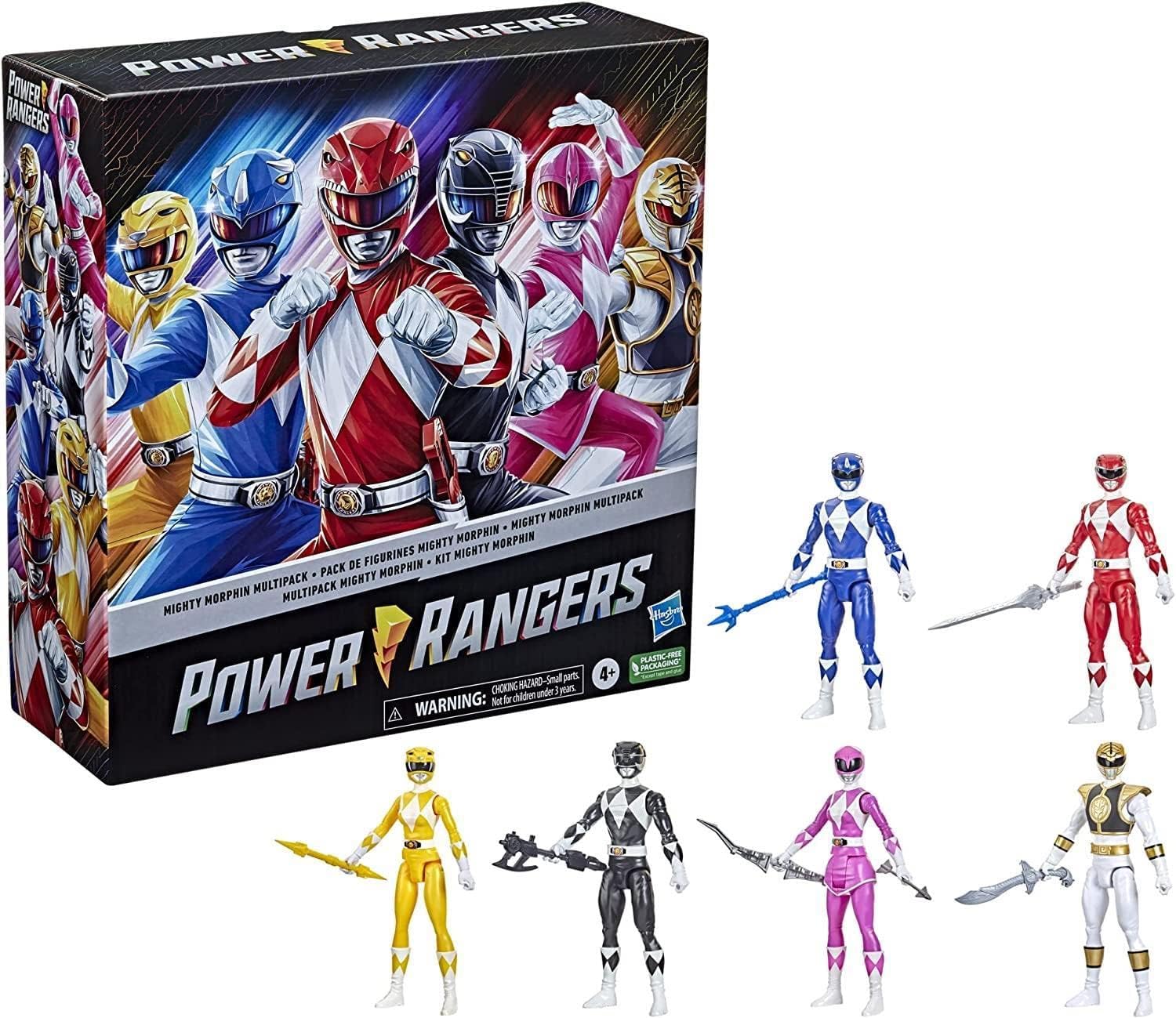 Mighty Morphin Multipack (6-pack) - Power Rangers Action Figures - Image 3