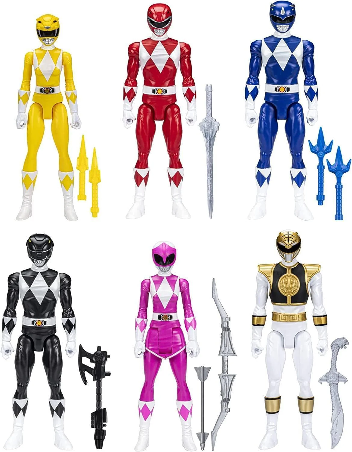 Mighty Morphin Multipack (6-pack) - Power Rangers Action Figures - Image 4
