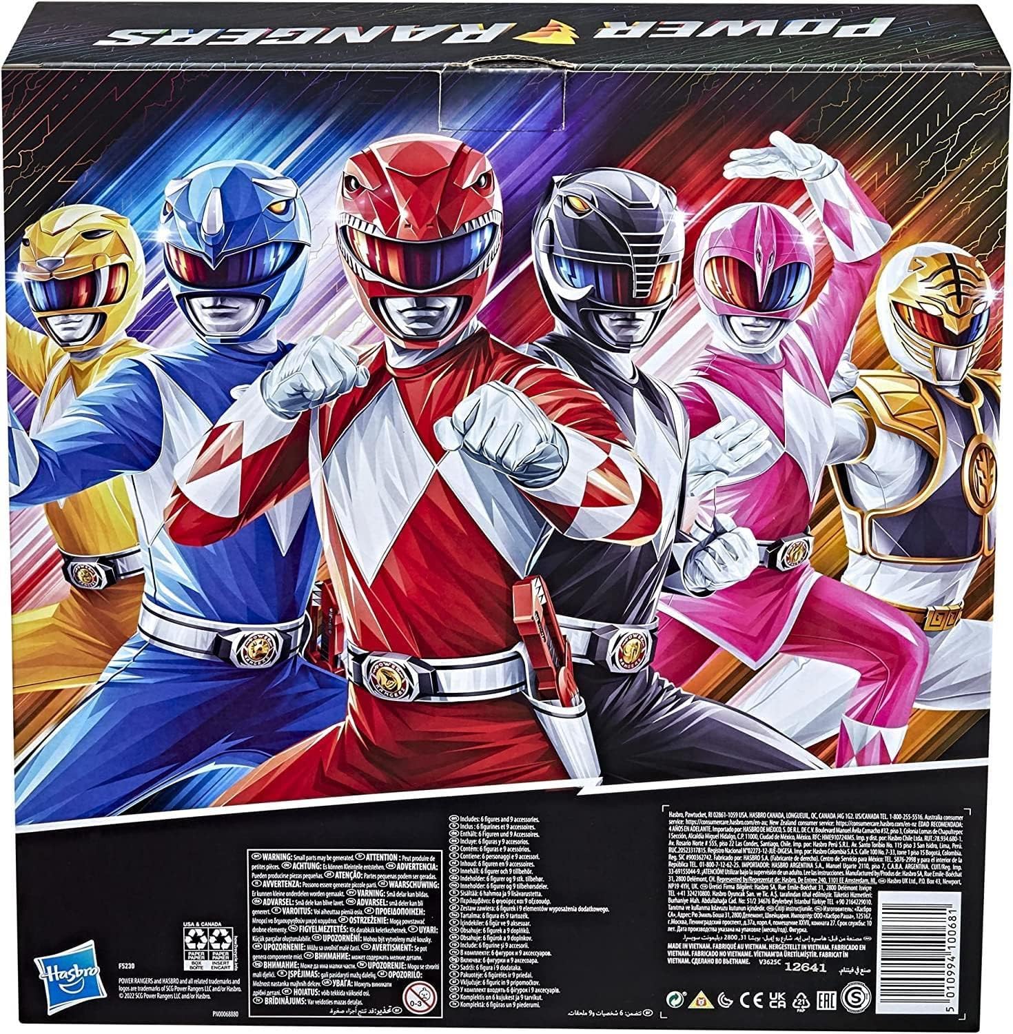 Power Rangers Mighty Morphin Multipack (6-pack) Action Figures - Image 2