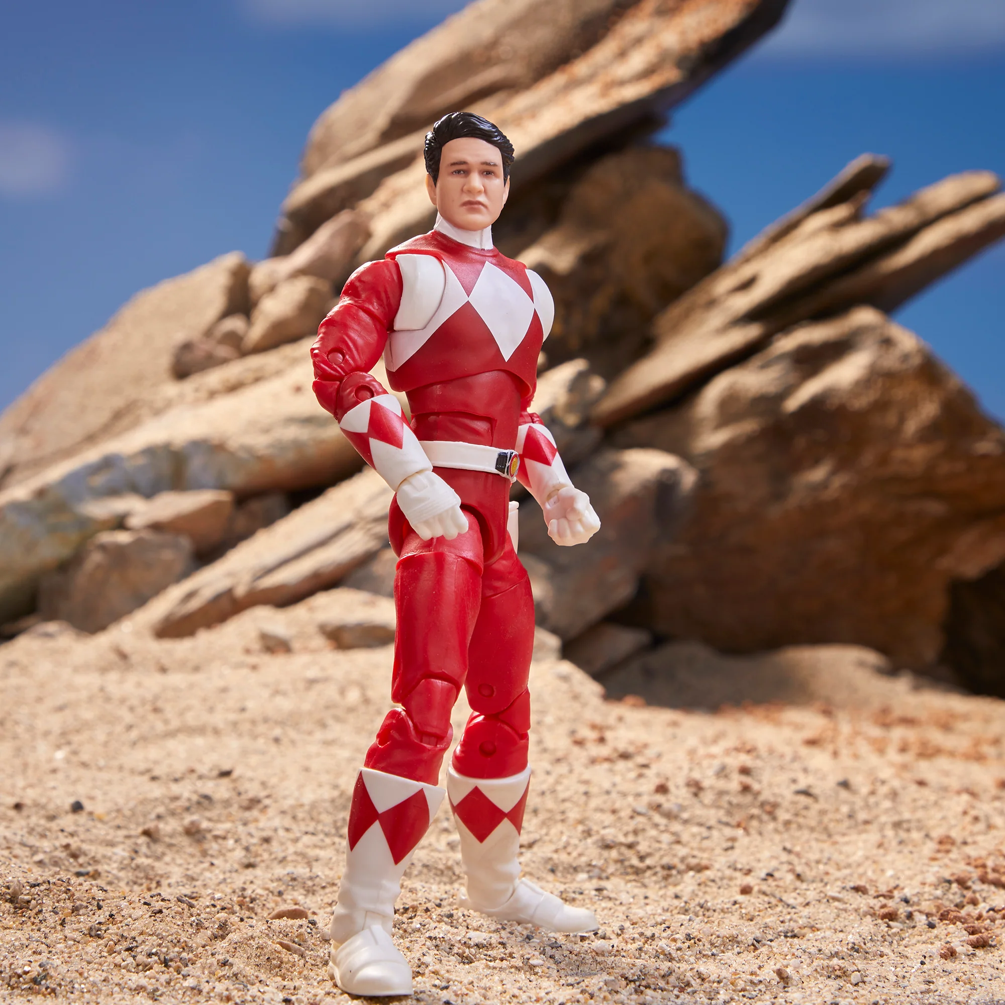 Power Rangers Lightning Collection Mighty Morphin Red Ranger 6" Action Figure - Image 4