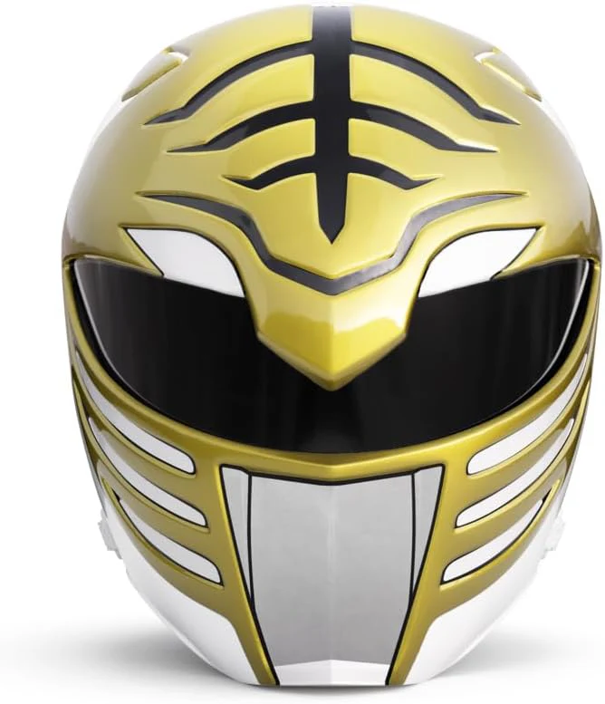 Power Rangers Lightning Collection Mighty Morphin White Ranger Helmet - Image 2
