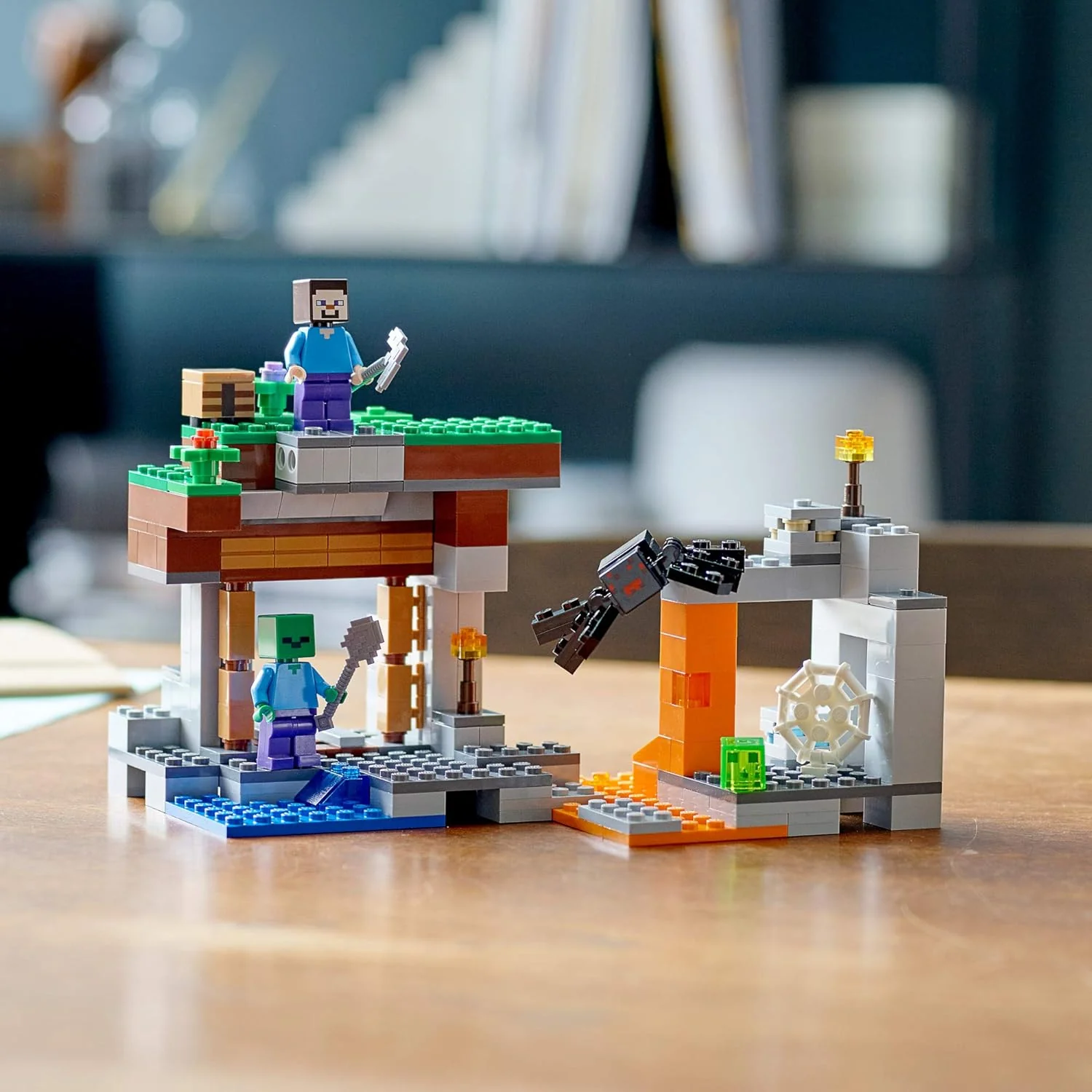 LEGO Minecraft The Abandoned Mine Building Set 21166 - Image 3