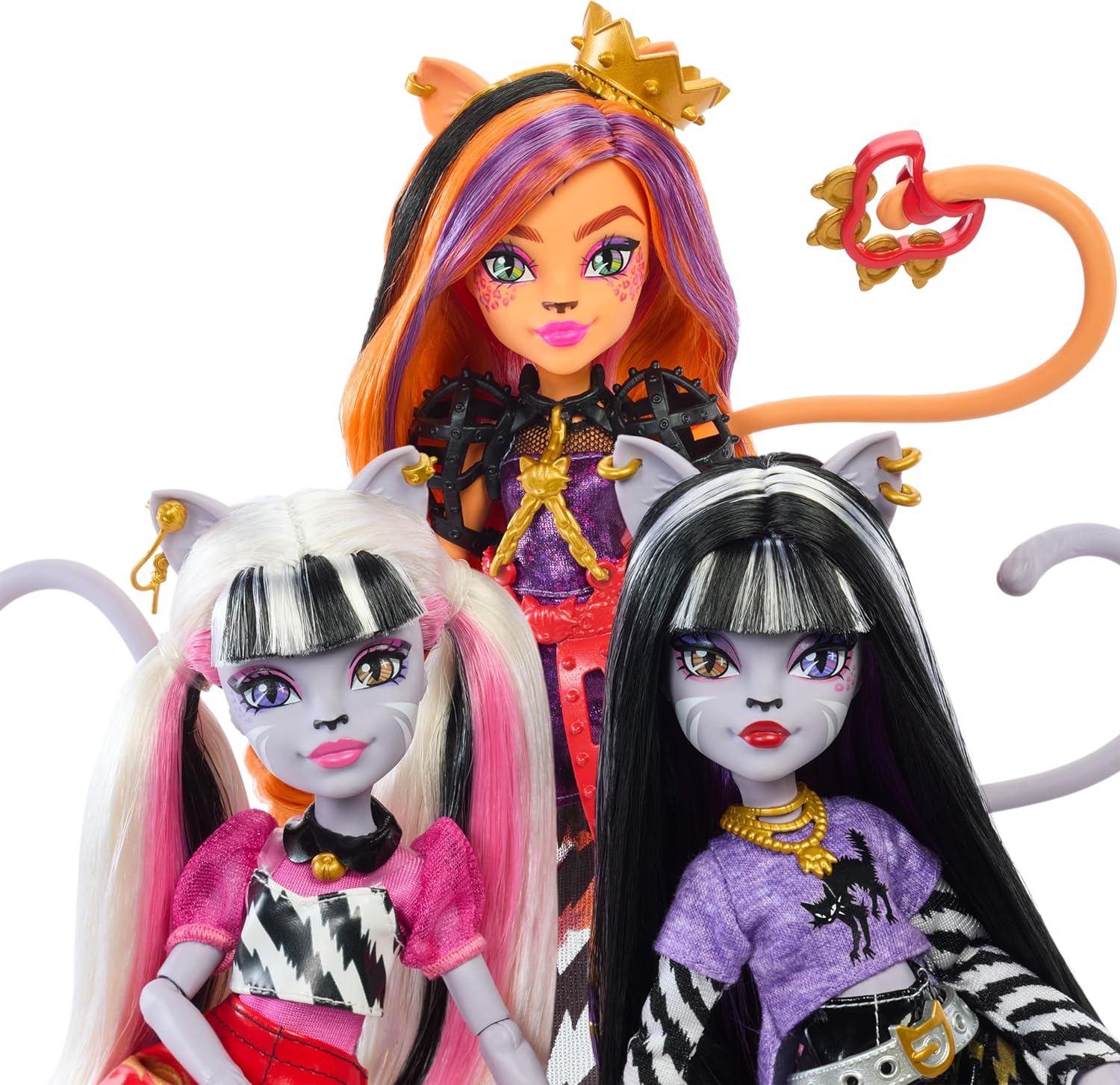 Mattel Monster High Dolls, the Hissfits Band three pack - Image 6