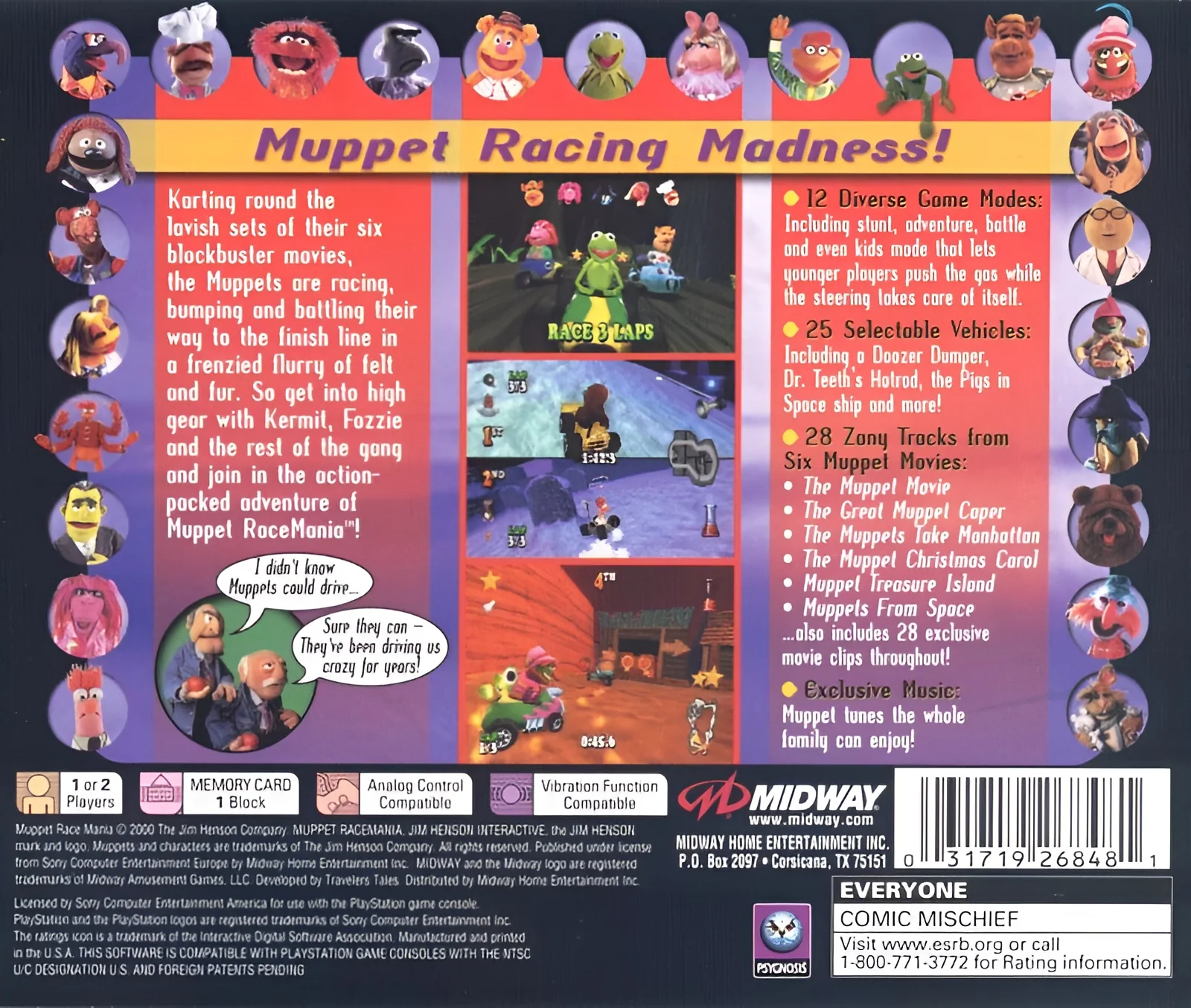 Muppet Race Mania - PlayStation - Image 2
