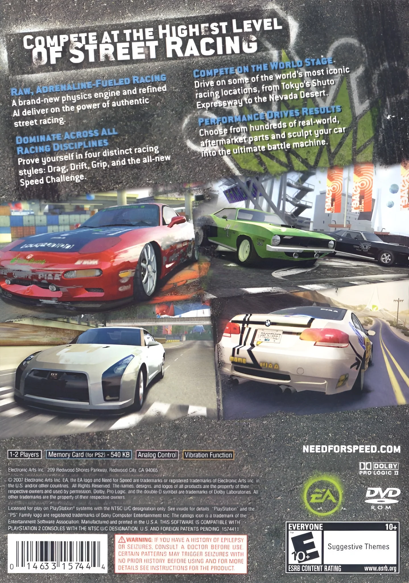 Need for Speed: Prostreet - PlayStation 2 - Image 2