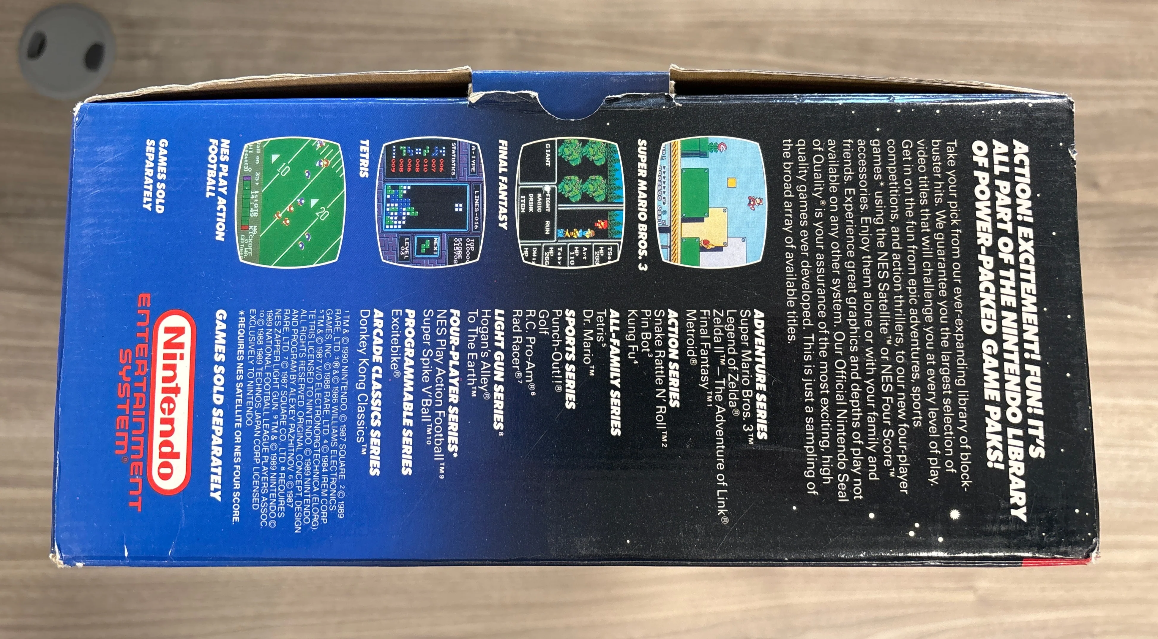NES Action Set - Nintendo Entertainment System Box Only - Image 4