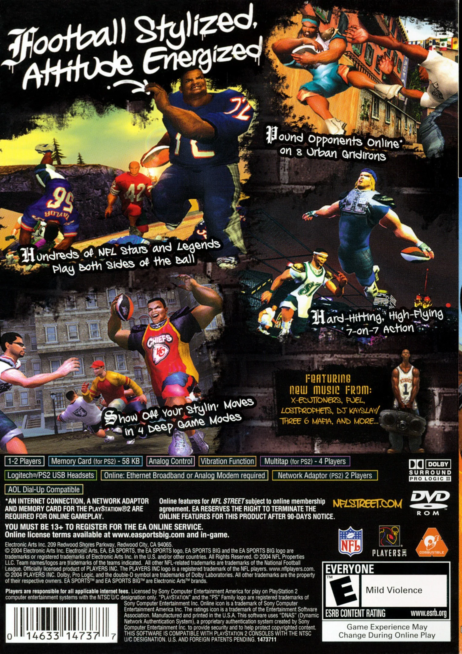 NFL Street - PlayStation 2 - Image 2