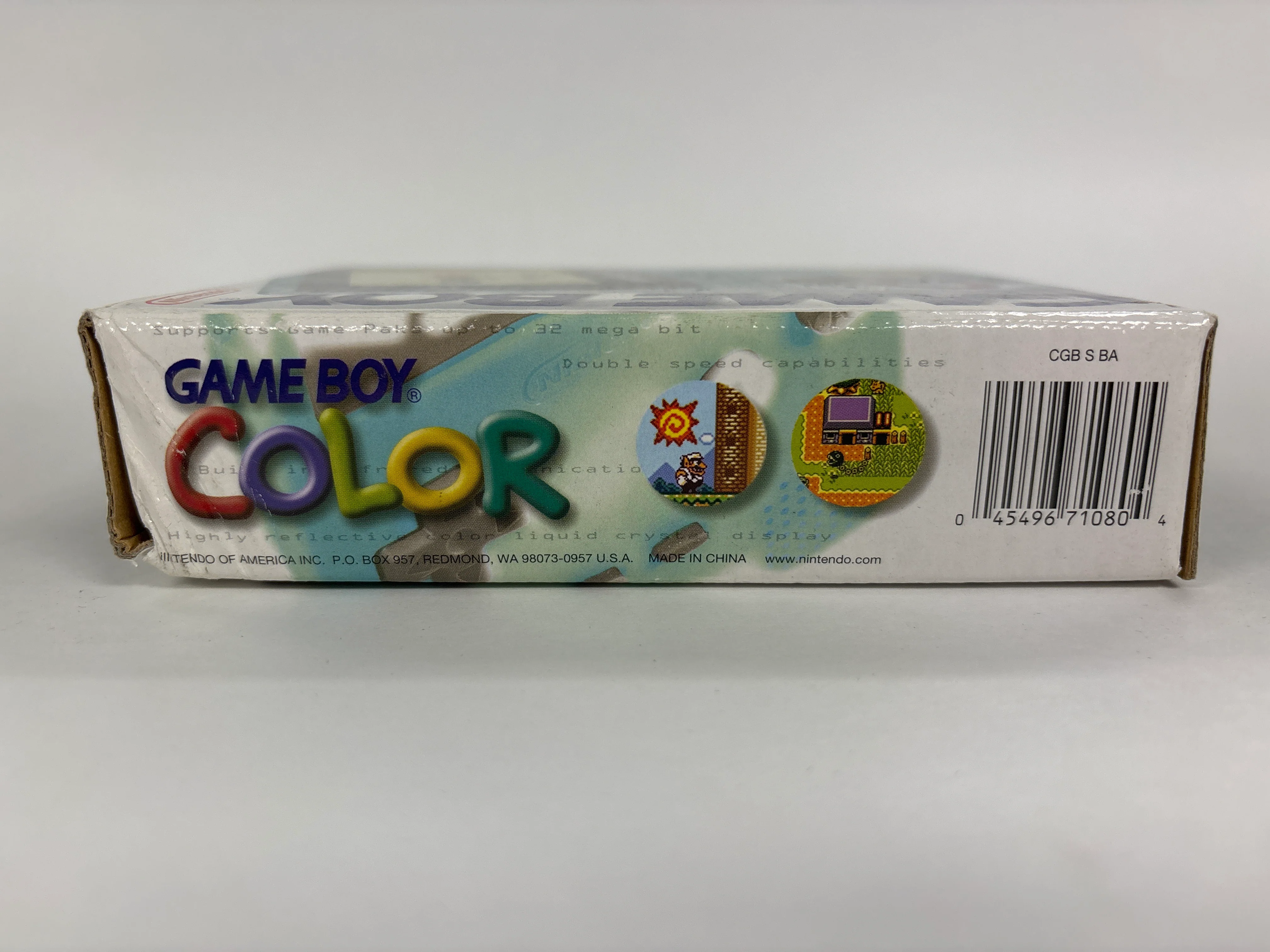 Nintendo Game Boy Color Teal Box Only No Handheld - Image 3