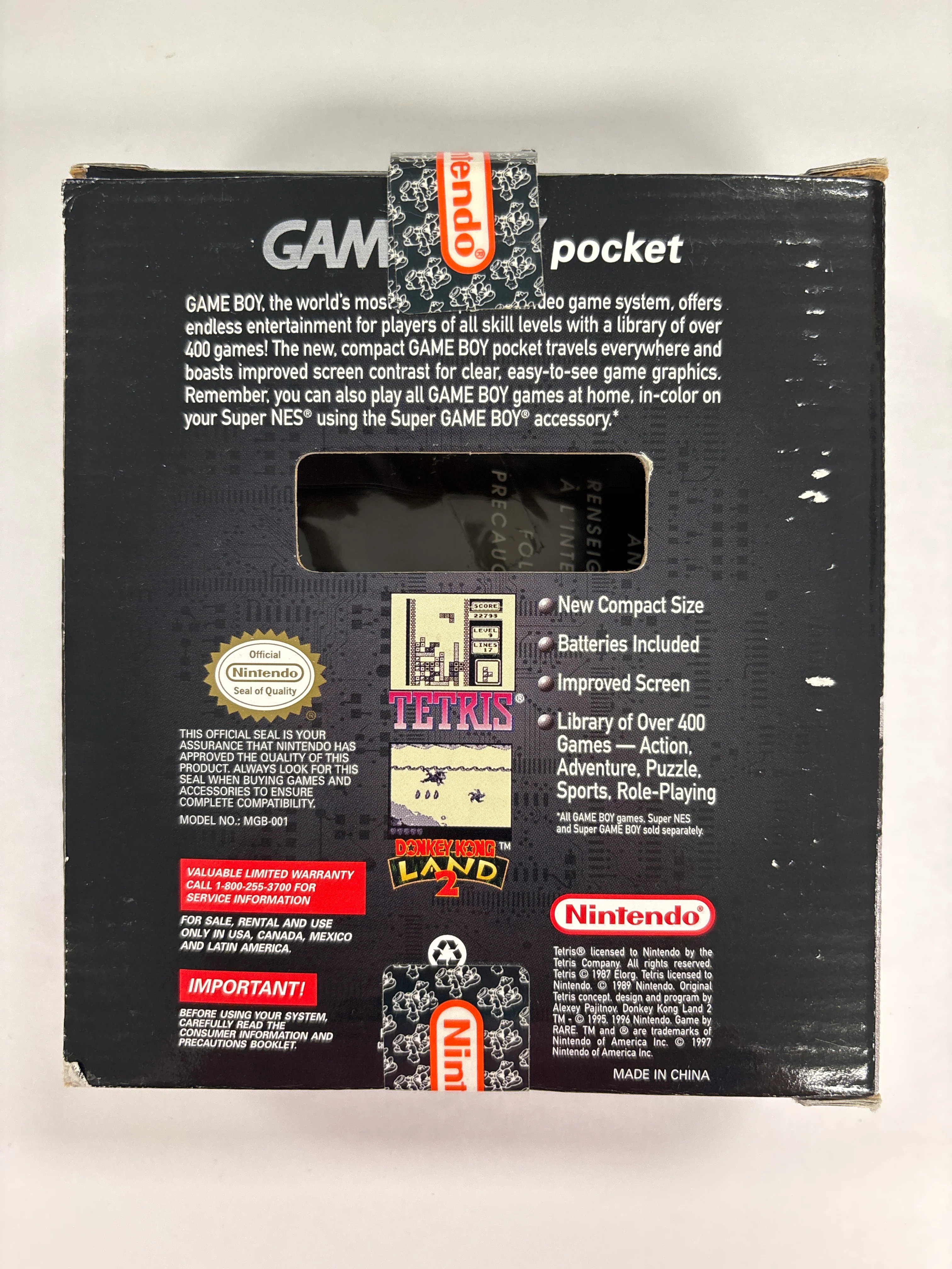 Nintendo Game Boy Pocket Silver Box Only No Handheld - Image 2