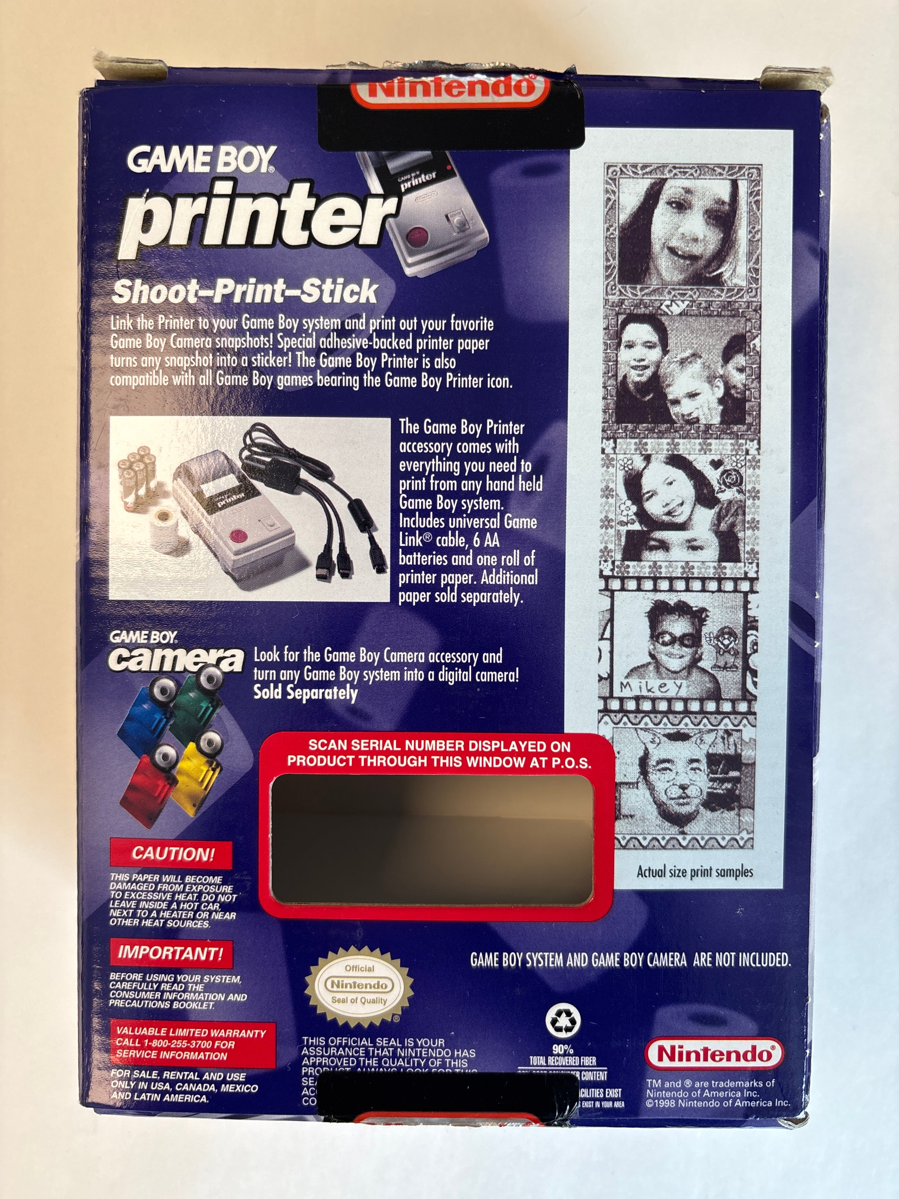 Nintendo Game Boy Printer Tested & Works Complete In Box! - Image 7