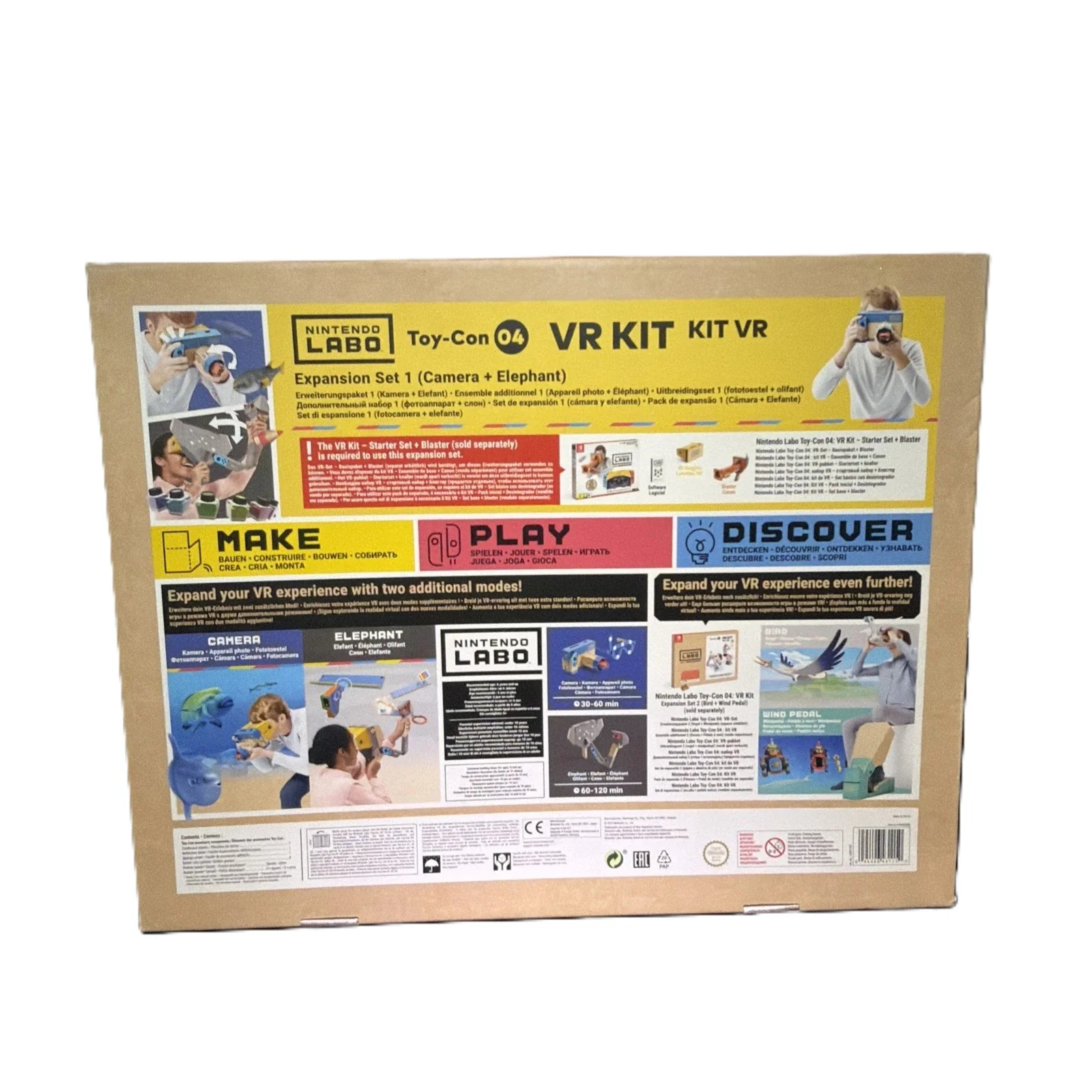 Nintendo Labo: VR Kit - Expansion Set 1 -Camera and Elephant - Image 2