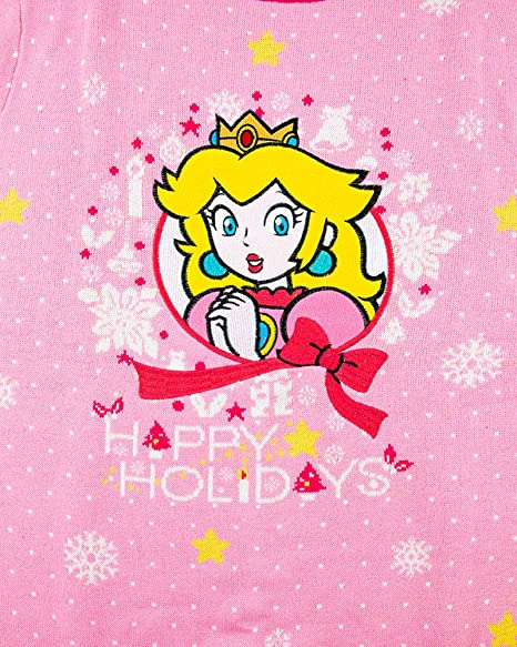 Nintendo Princess Peach Jumper / Ugly Christmas Sweater - 2XS - Image 3