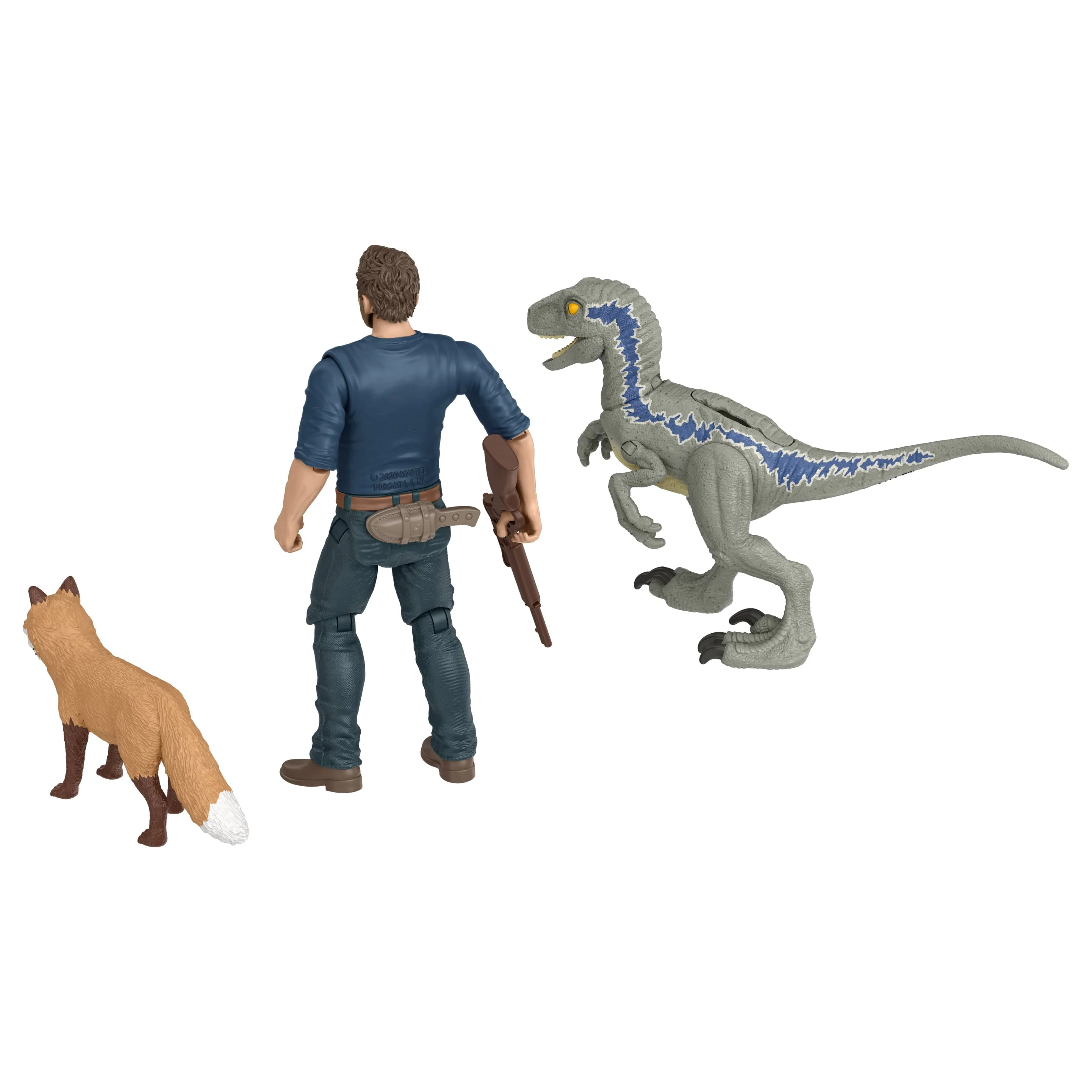 Owen and Velociraptor Beta - Jurassic World Dominion Action Figures - Image 2