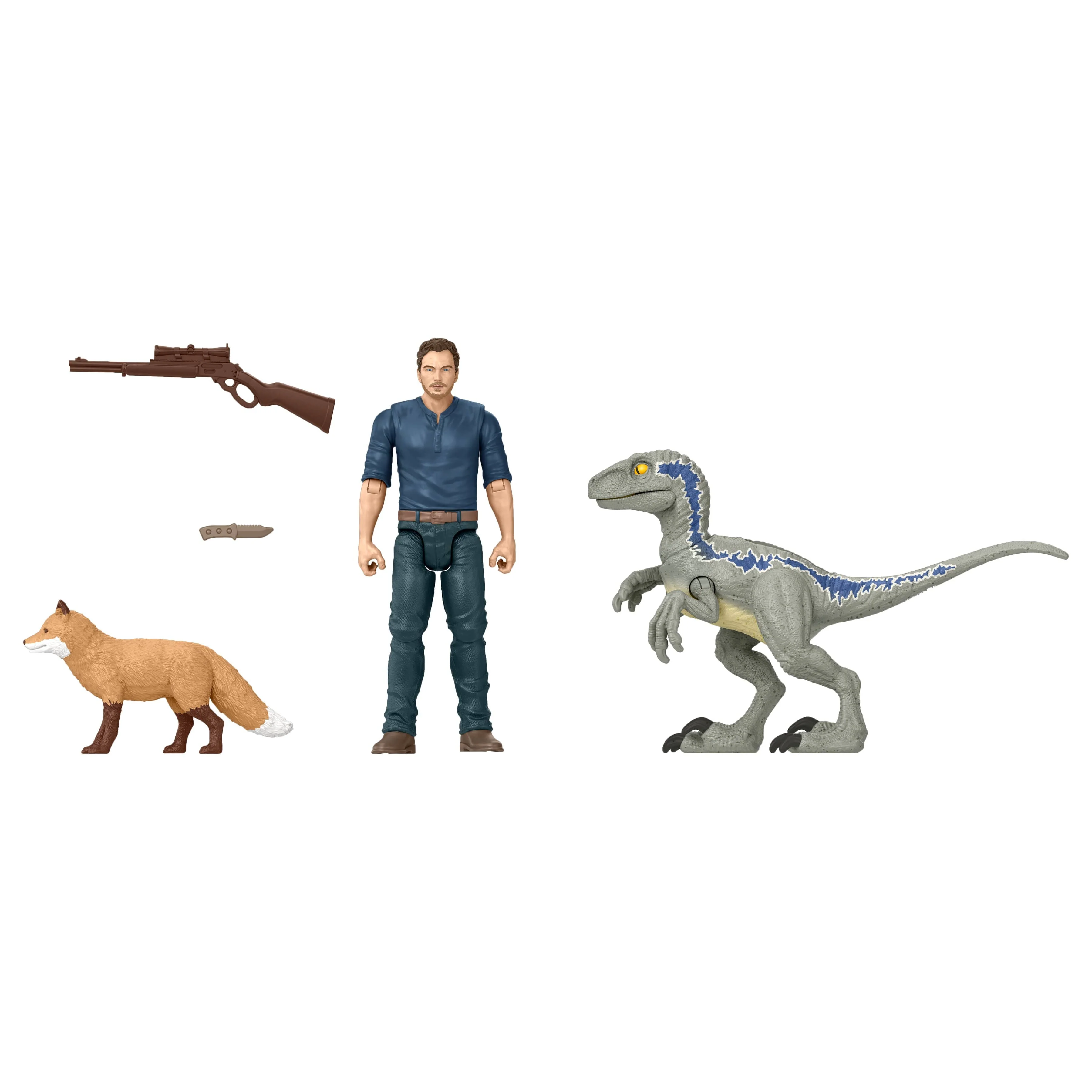 Owen and Velociraptor Beta - Jurassic World Dominion Action Figures - Image 3