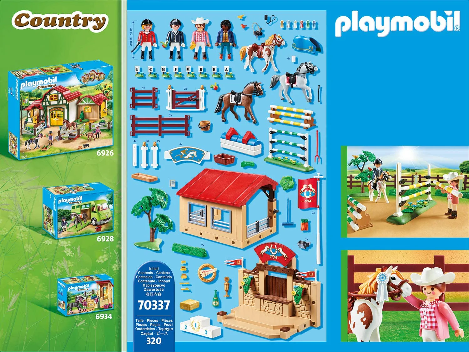 PLAYMOBIL Country Large Equestrian Tournament 70337 - Image 3