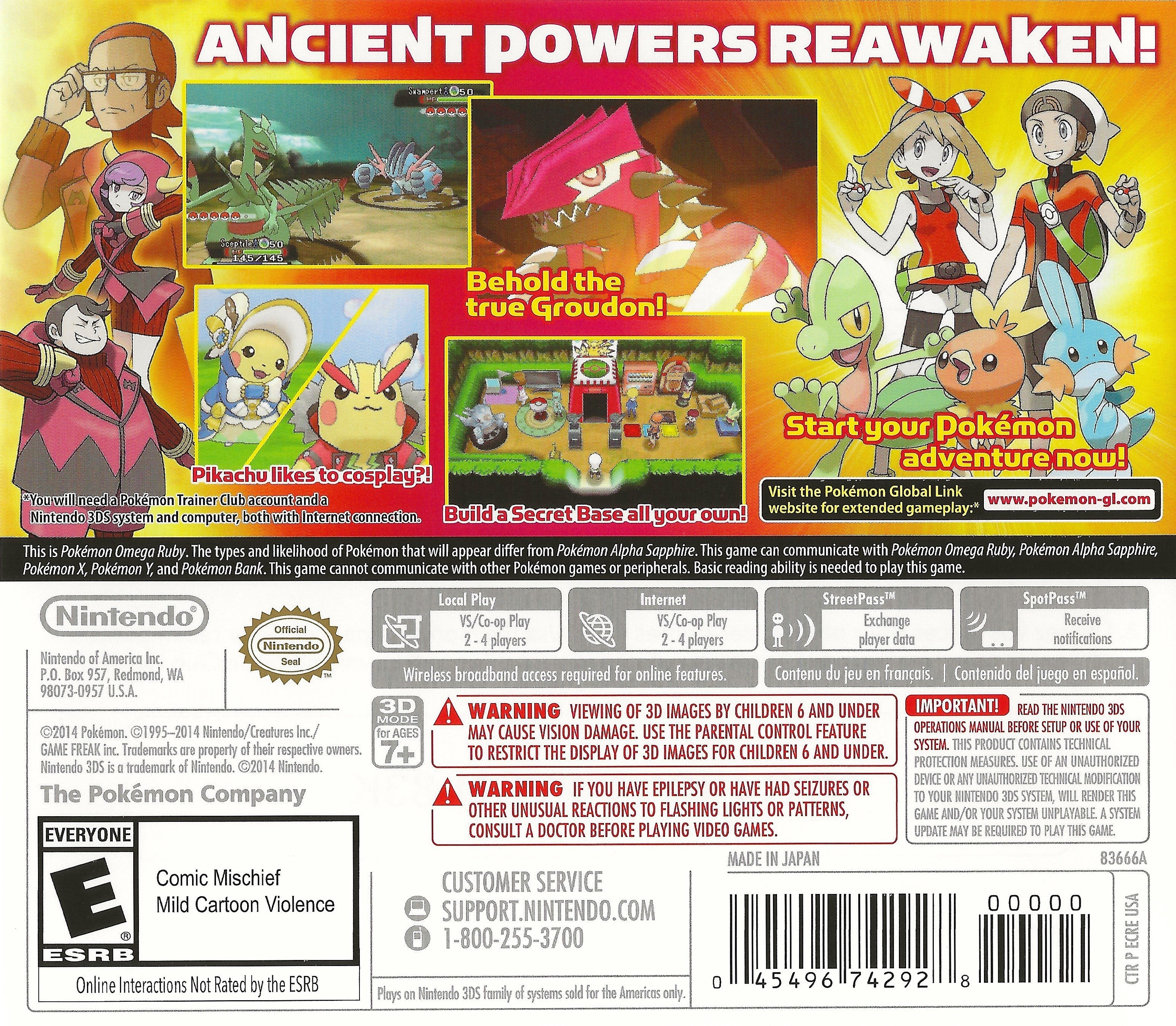 Pokemon Omega Ruby [World Edition] [New Condition] - Image 2