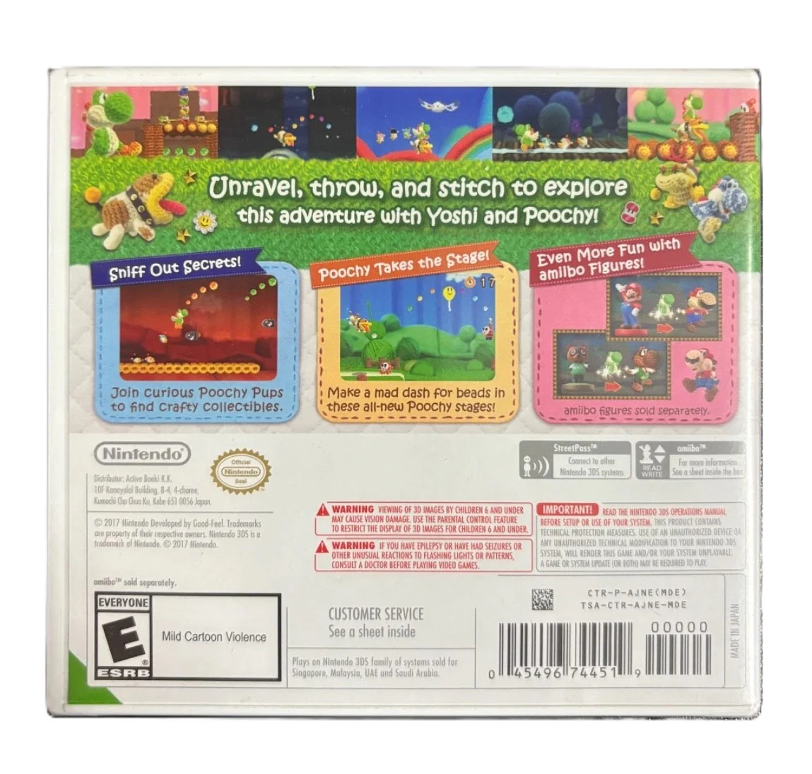 Poochy & Yoshi's Woolly World [Asia] - Image 2