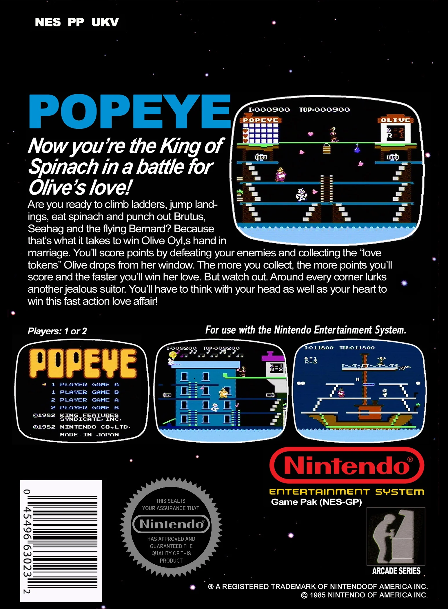 Popeye - NES - Image 2