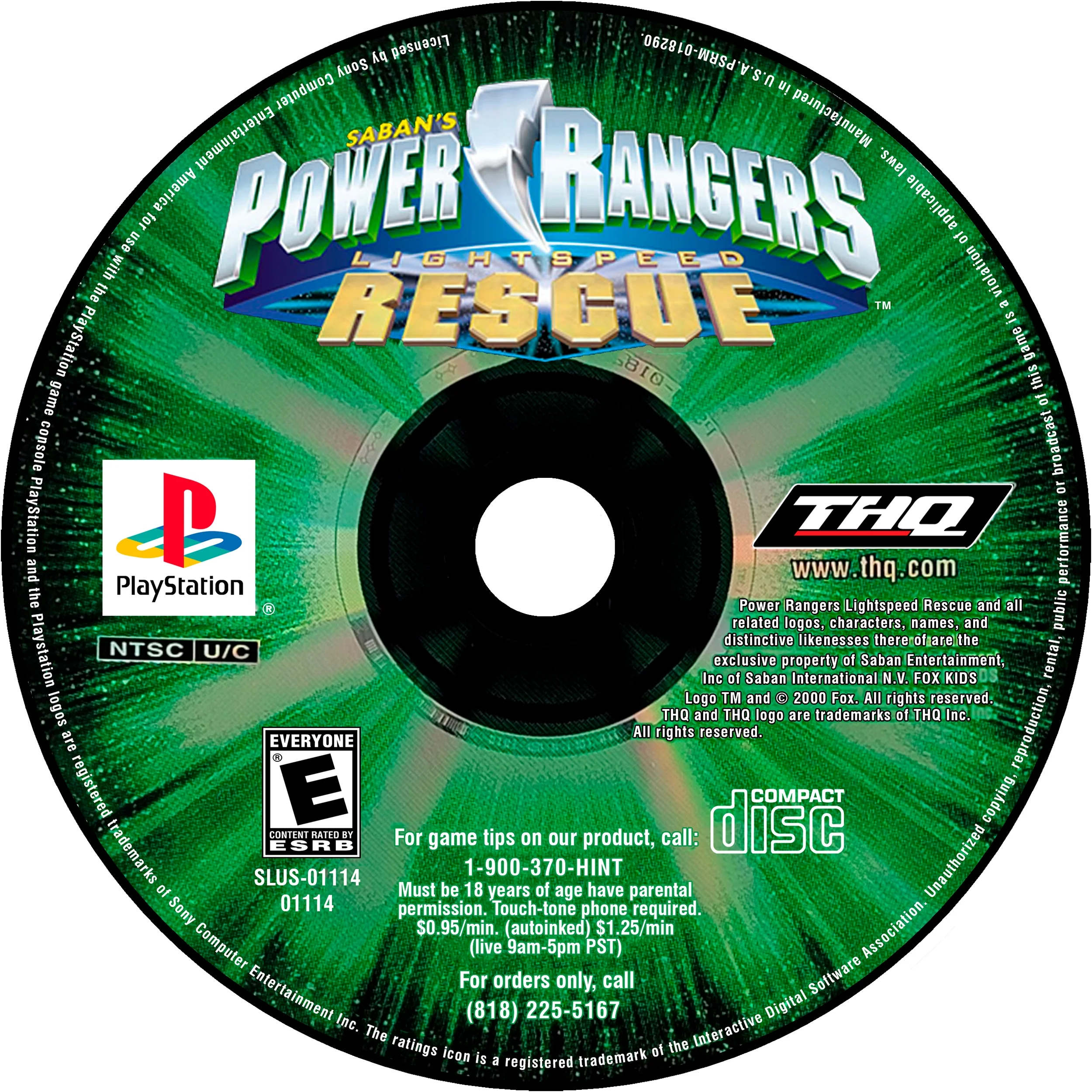 Power Rangers: Lightspeed Rescue - PlayStation - Image 3