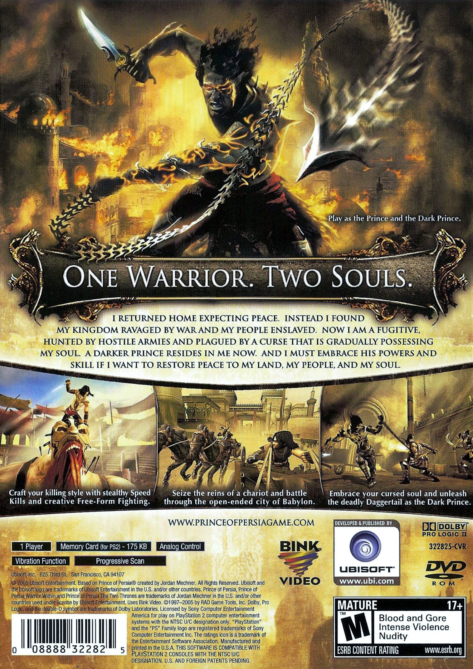 Prince of Persia The Two Thrones - PlayStation 2 - Image 2