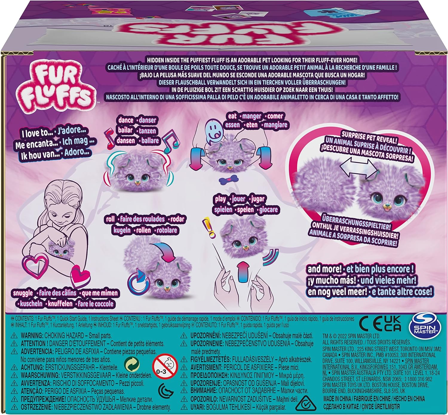 What the Fluff! Pupper-fluff - Purple Dog Fur Fluff - Image 9