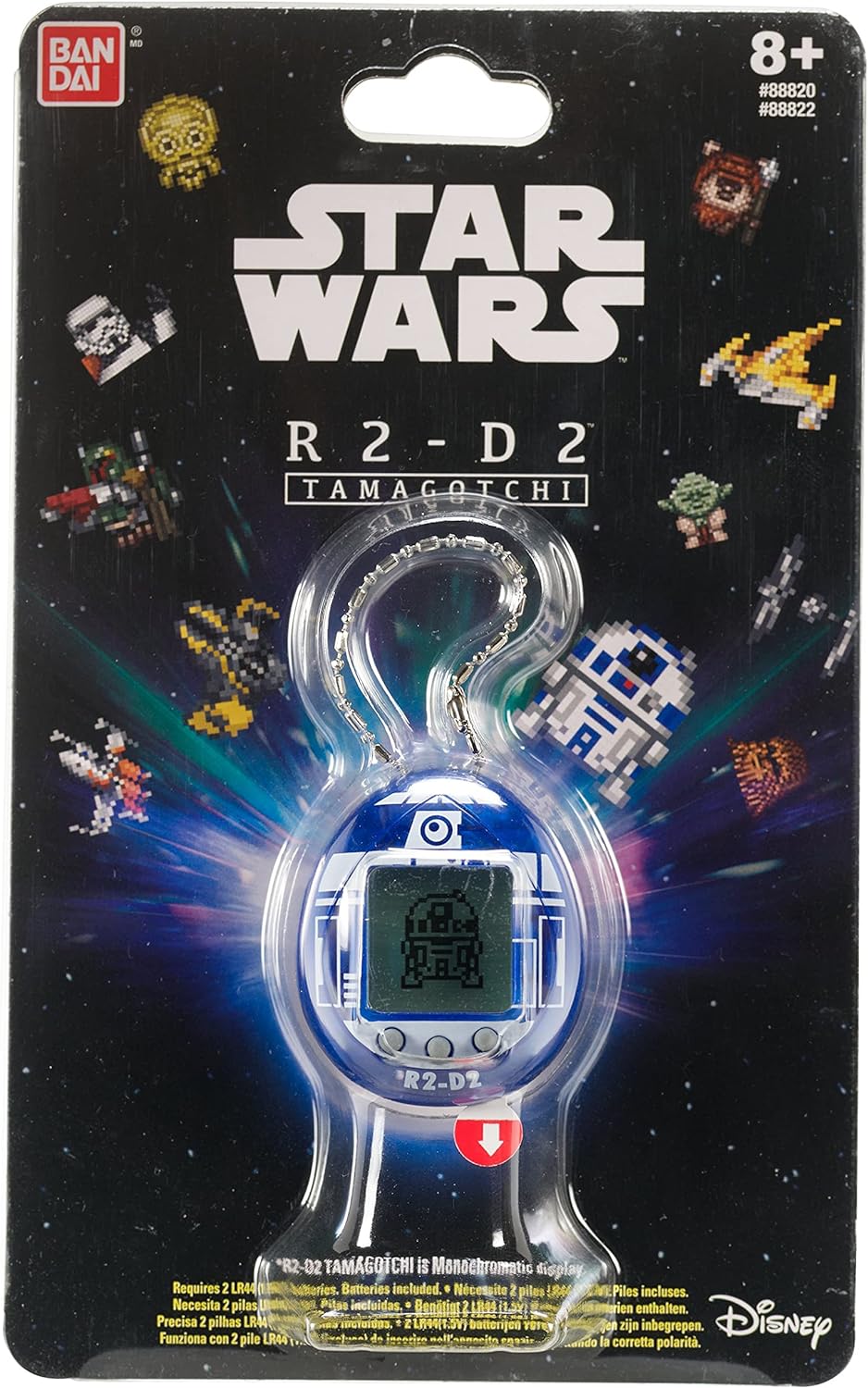 Tamagotchi - Star Wars: R2-D2 Hologram Blue Digital Pet - Image 3