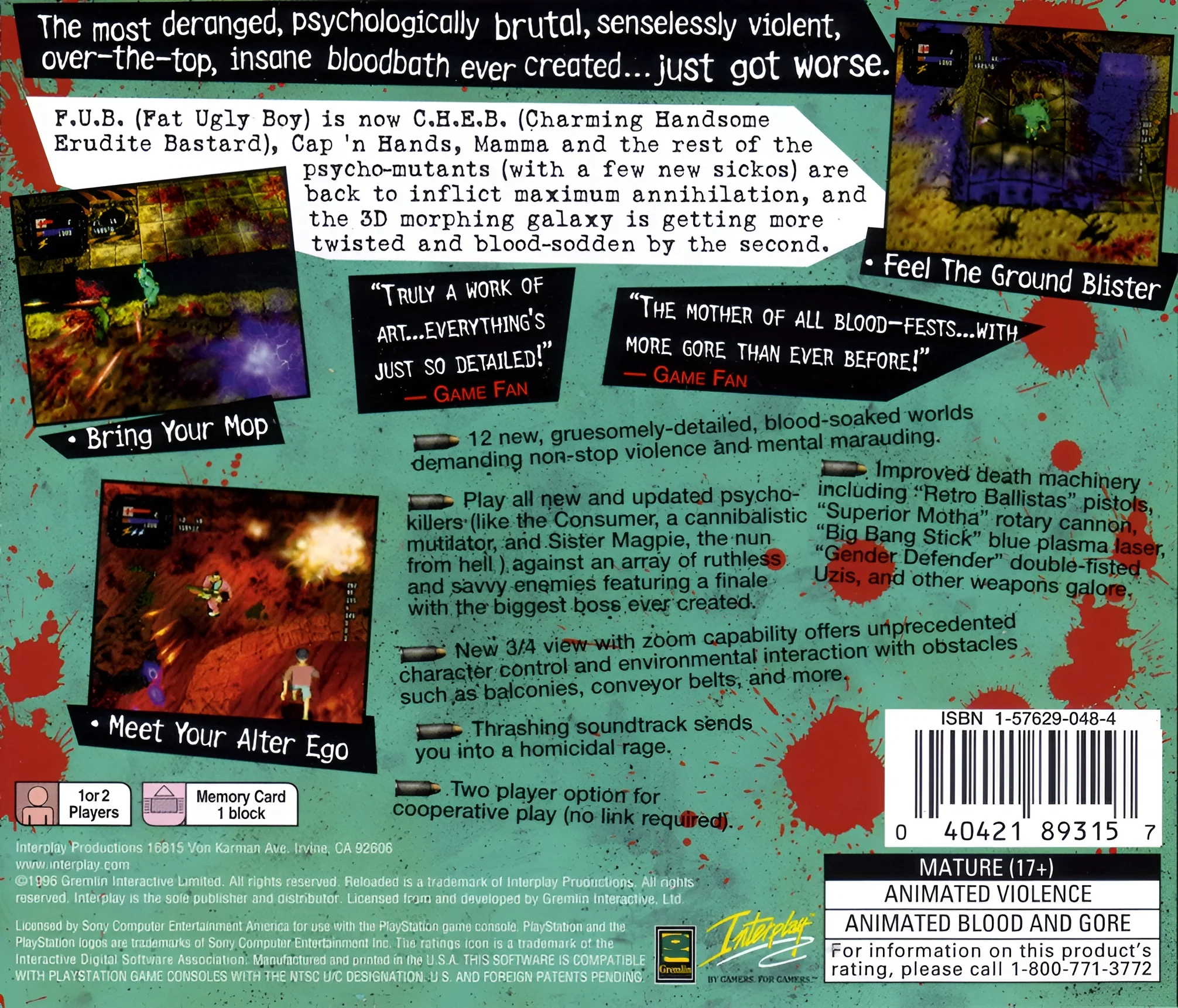 Re-Loaded - PlayStation - Image 2