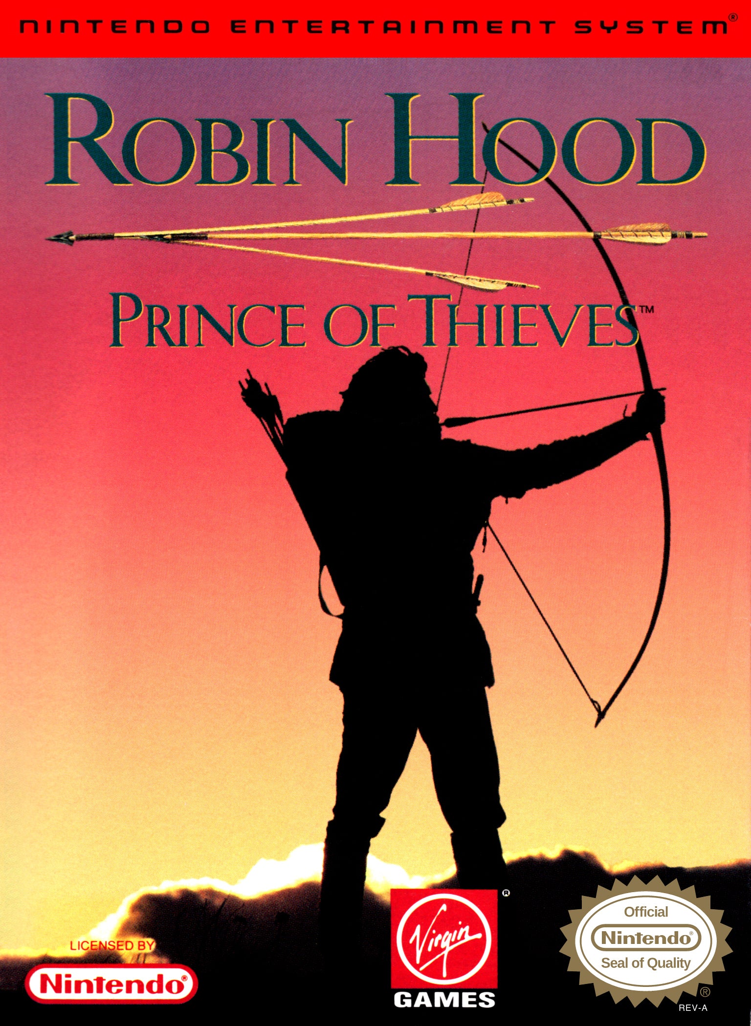 Robin Hood Prince of Thieves - NES