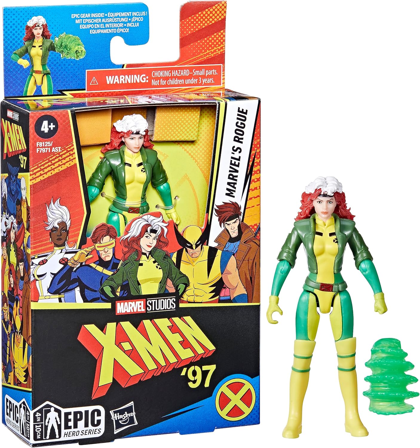 Marvel Epic Hero Series Rogue 4" Action Figure - Image 3