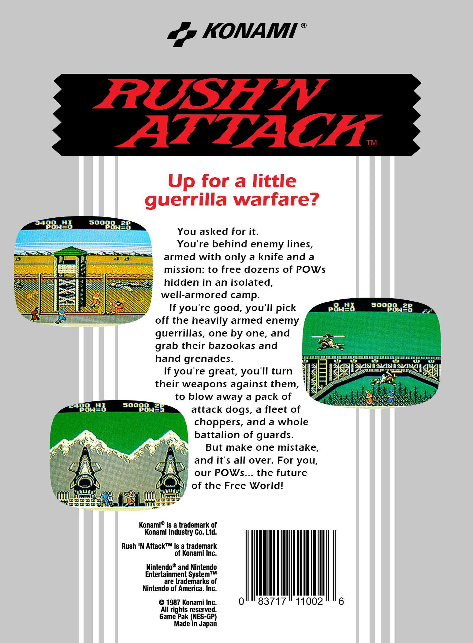 Rush'n Attack - NES - Image 2