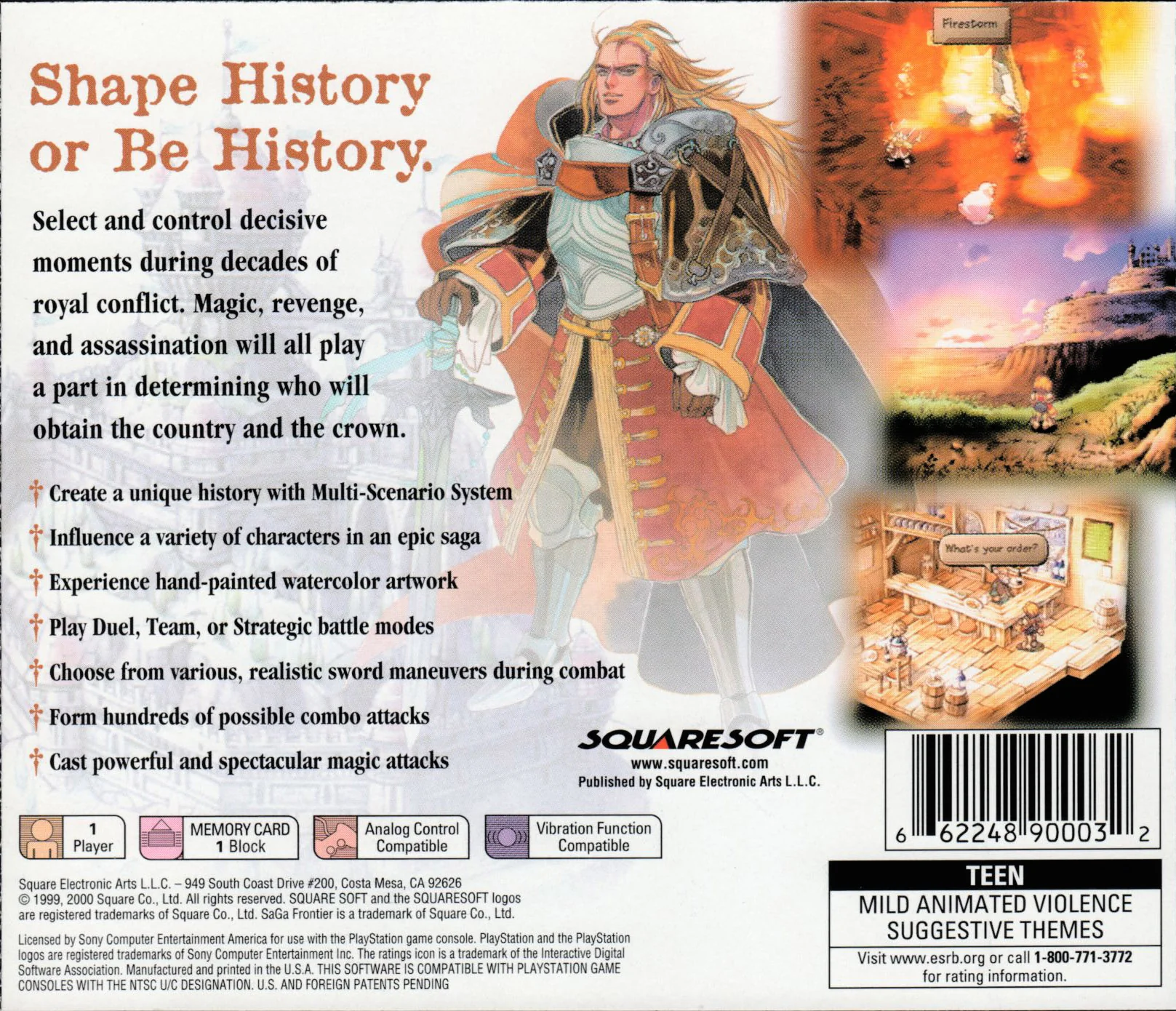 Saga Frontier 2 - PlayStation - Image 2