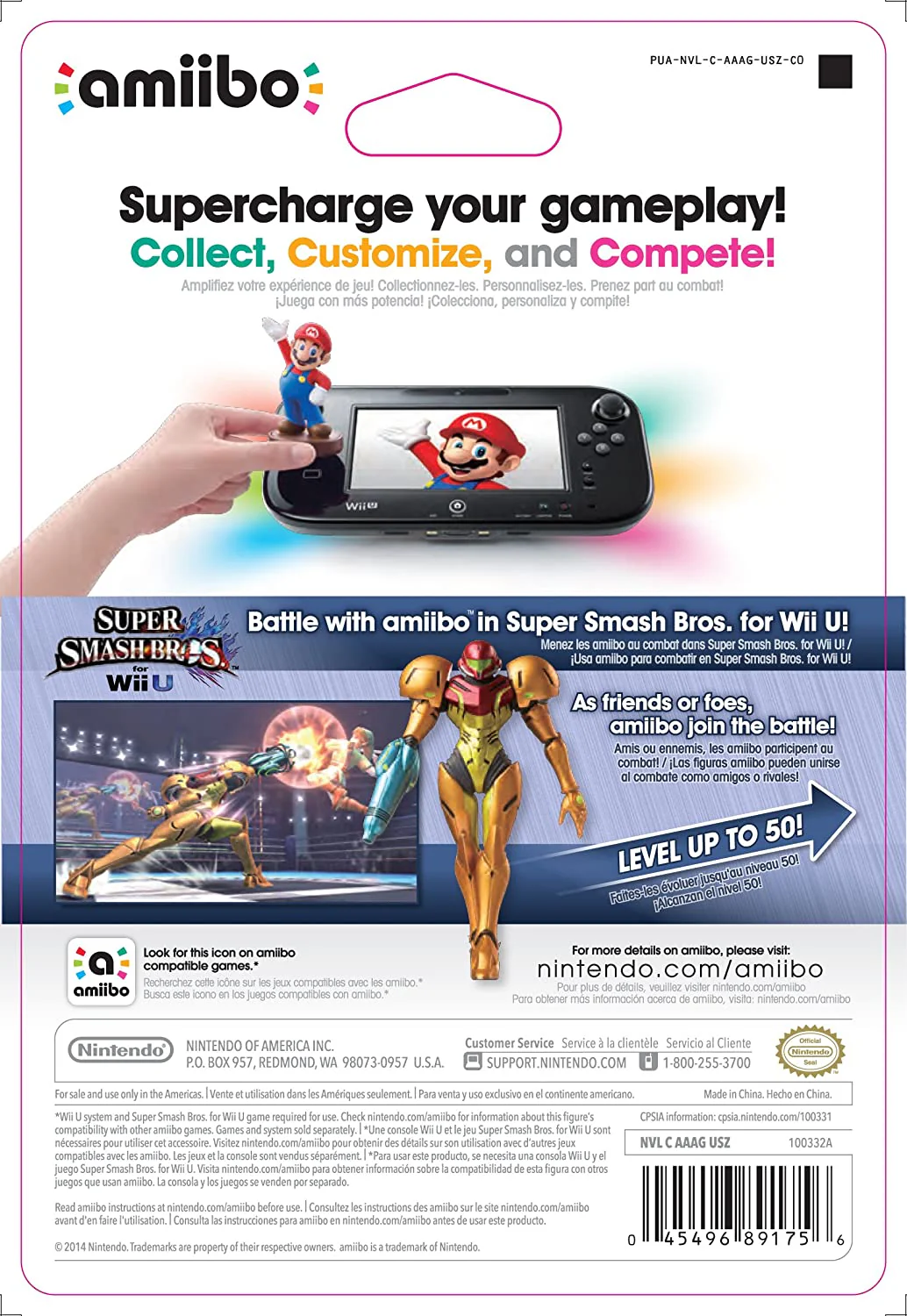 amiibo Super Smash Bros. Samus [Europe] - Image 2