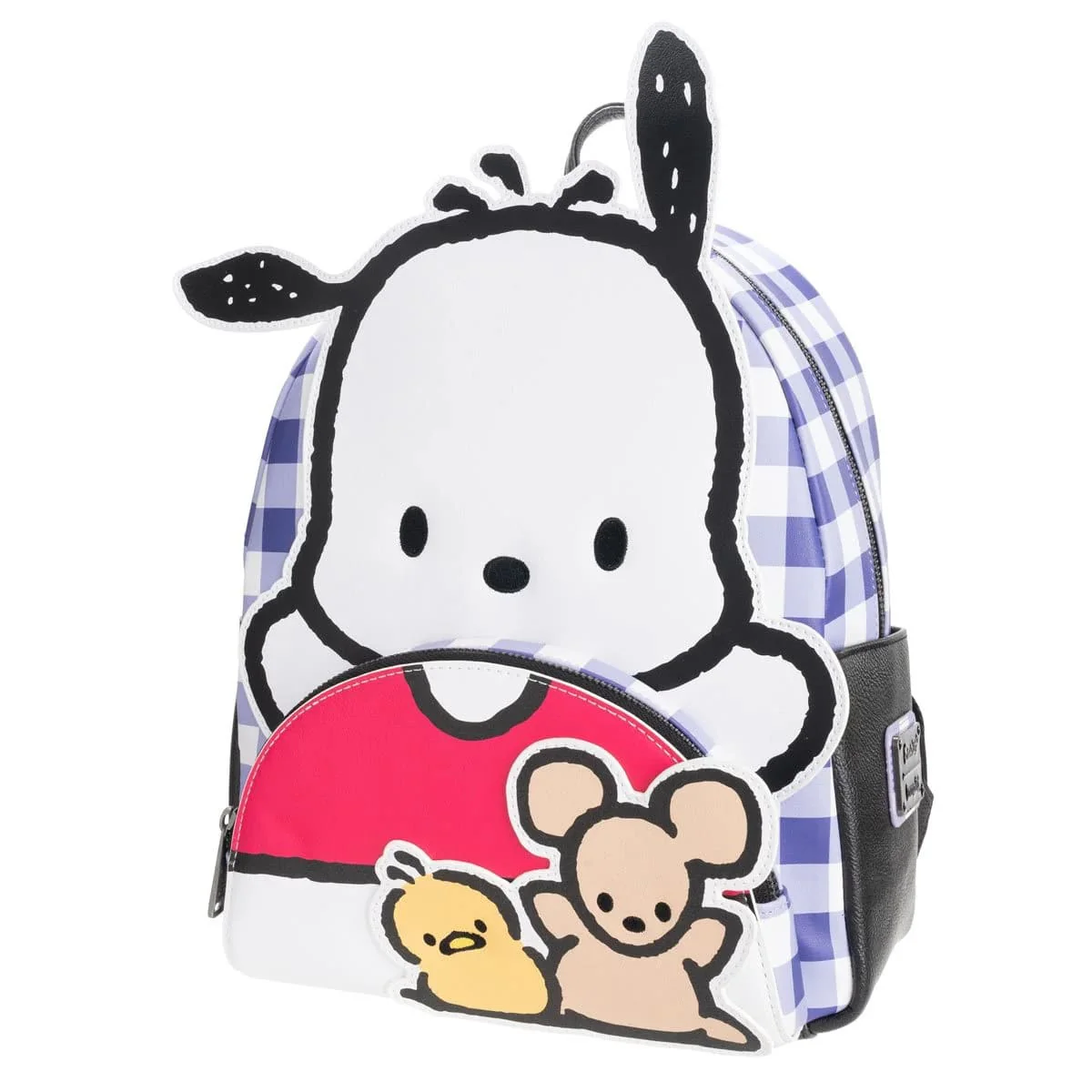 Sanrio Pochacco Cosplay Plaid Mini-Backpack - Entertainment Earth Exclusive - Image 2