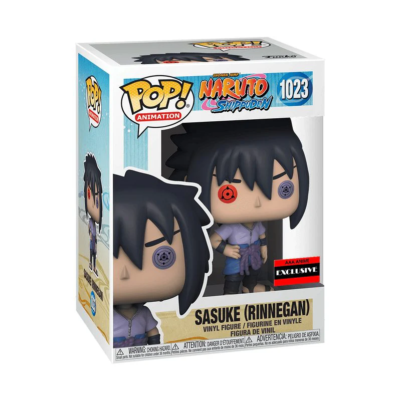 Funko Pop! Naruto Shippuden Sasuke (Rinnegan) Vinyl Figure