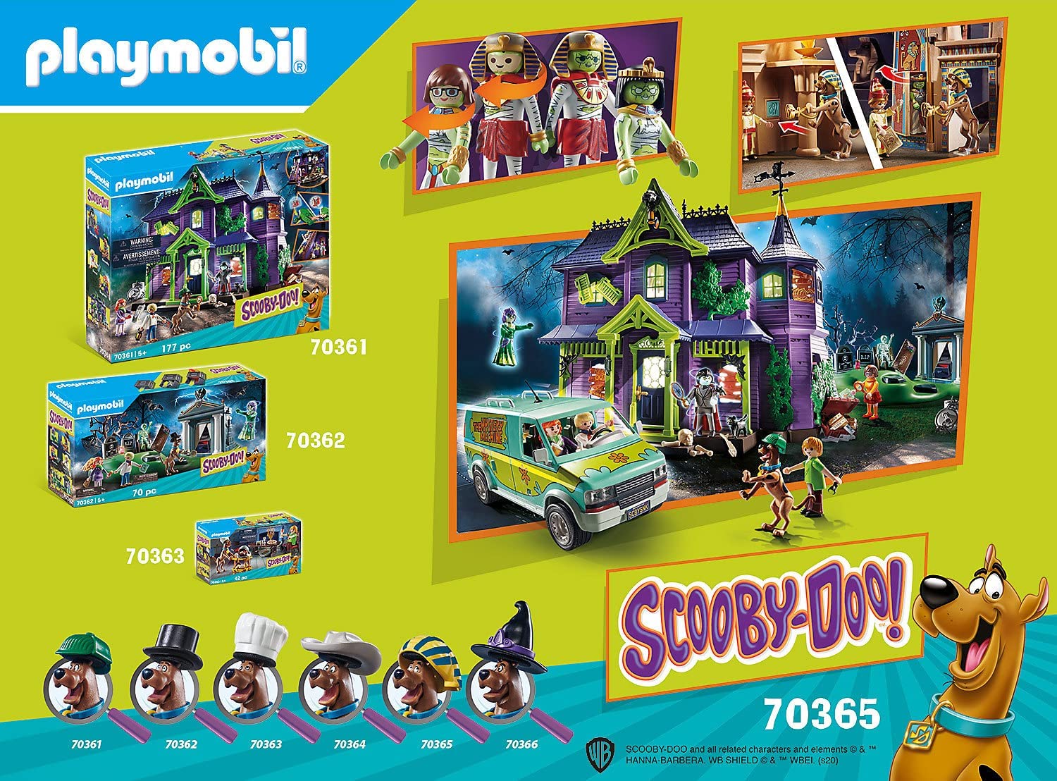 PLAYMOBIL Scooby-DOO! Adventure in Egypt Playset 70365 - Image 4