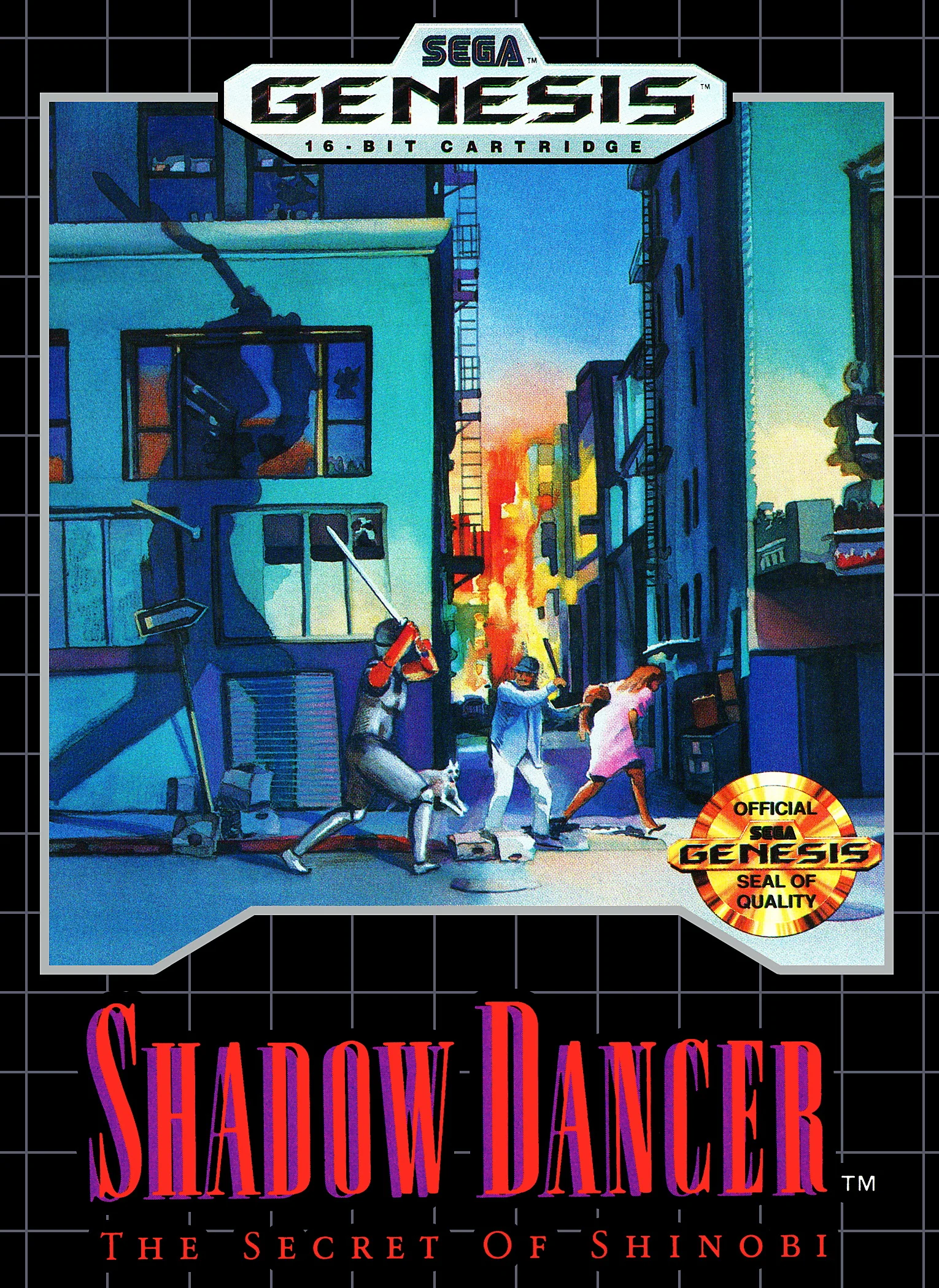 Shadow Dancer The Secret of Shinobi - Sega Genesis
