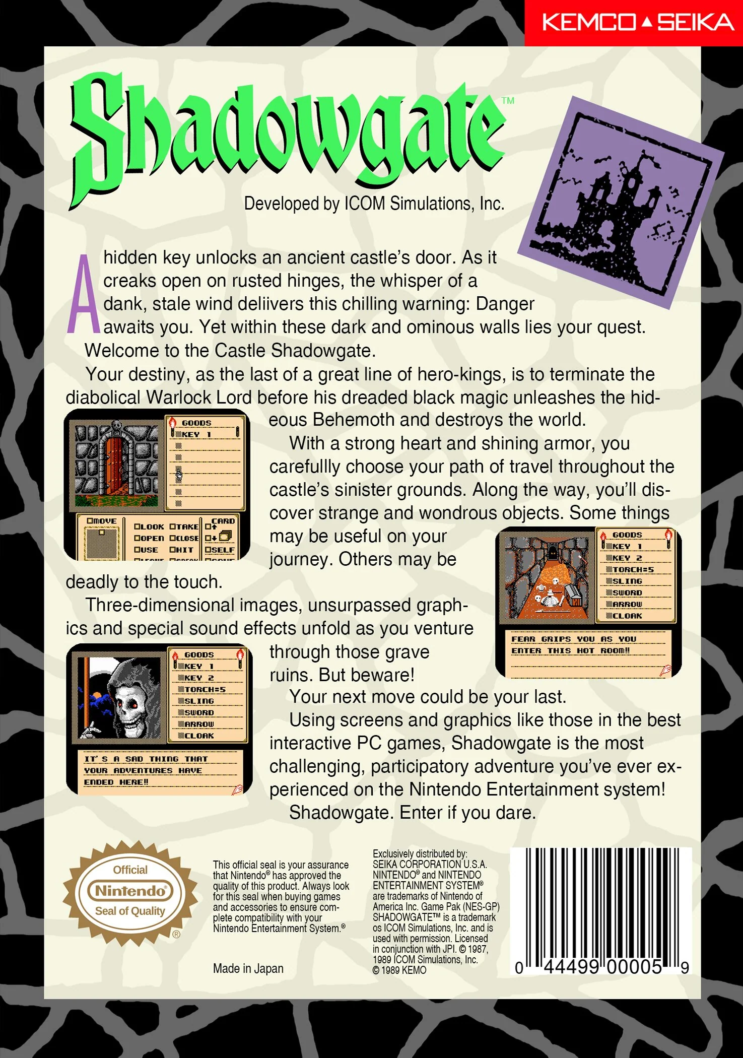 Shadowgate - NES - Image 2