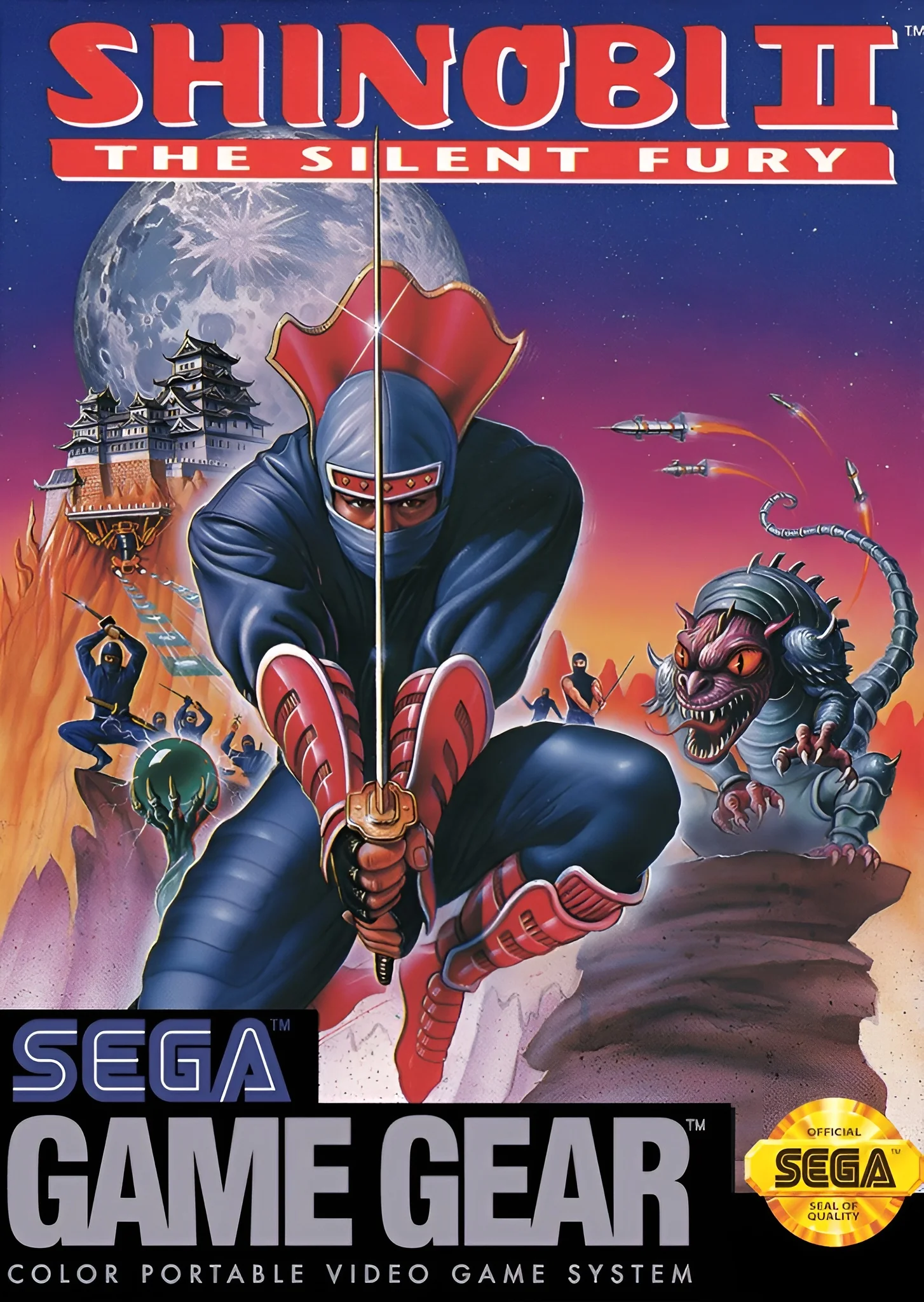 Shinobi II: The Silent Fury - Sega Game Gear