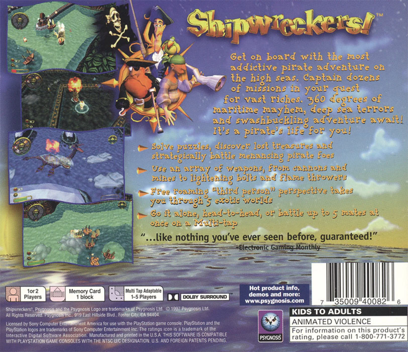 Shipwreckers - PlayStation - Image 2