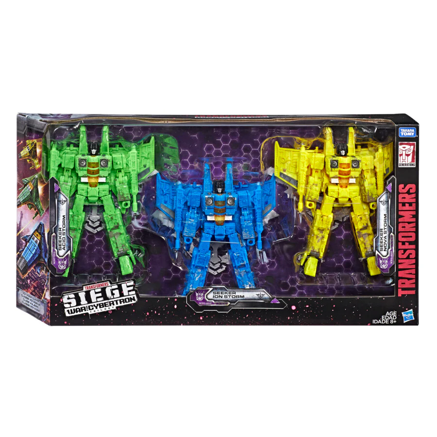 Transformers War for Cybertron Siege Seekers (Ion Storm / Acid Storm / Nova Storm) 7" Figure - Image 4