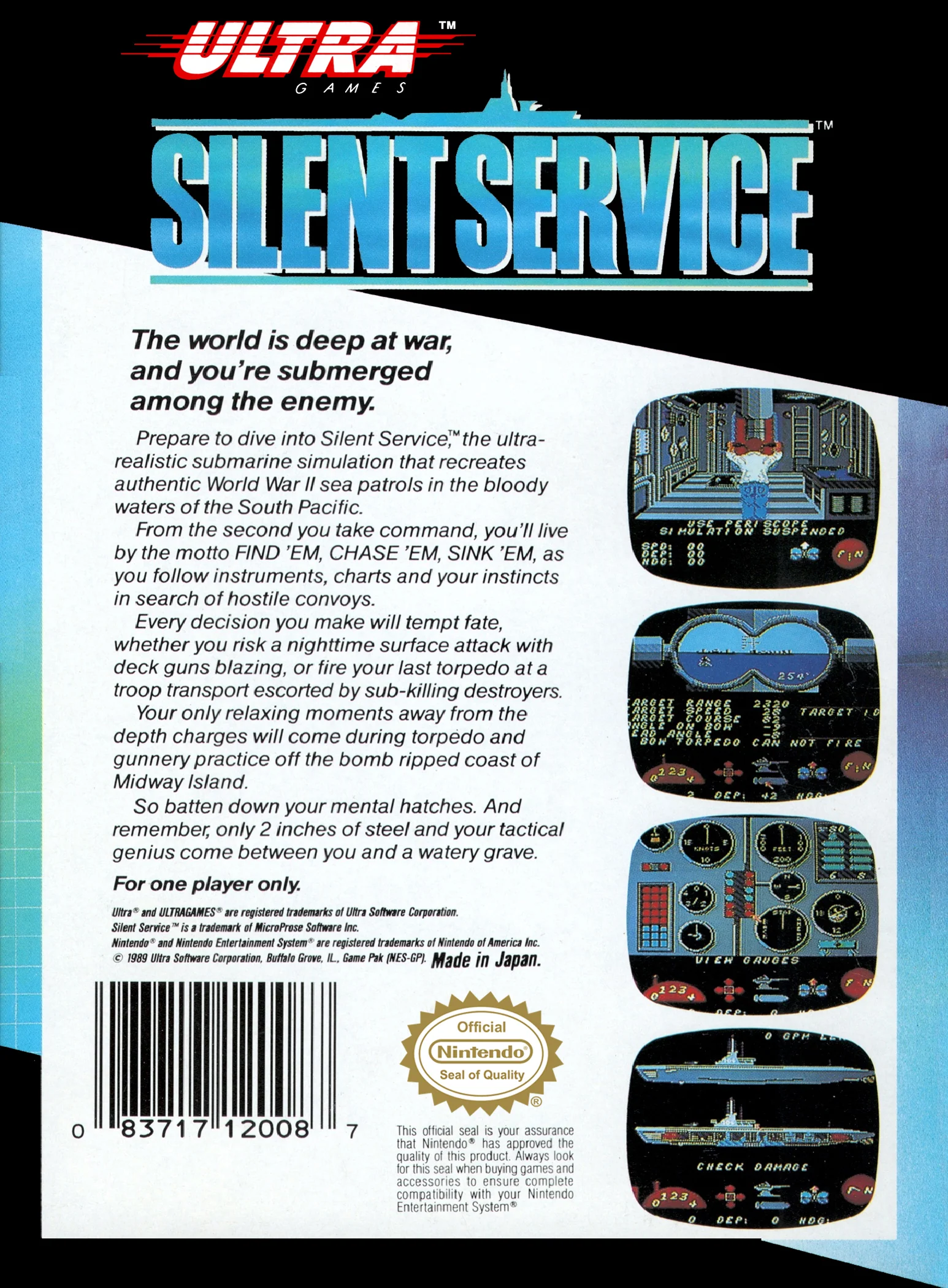 Silent Service - NES - Image 2